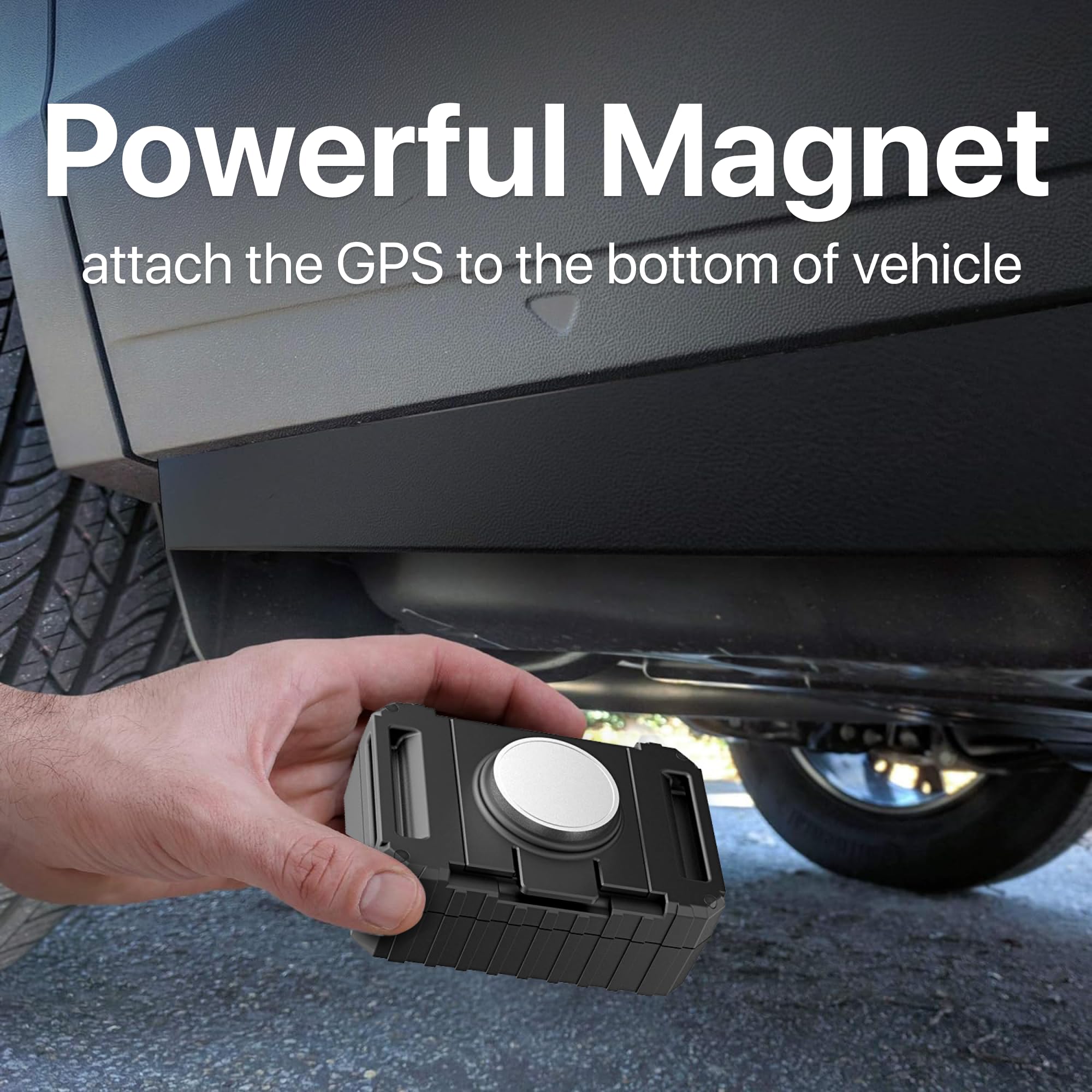 Tracki Pro Gps Tracker For Vehicles, Usa Made Tech. Up To 7 Months Batt. Waterproof Magnetic 4G Lte Long Battery Life 2 7 Month, Unlimited Distance, Subscription Required, Multi Alerts, Hidden Tracker