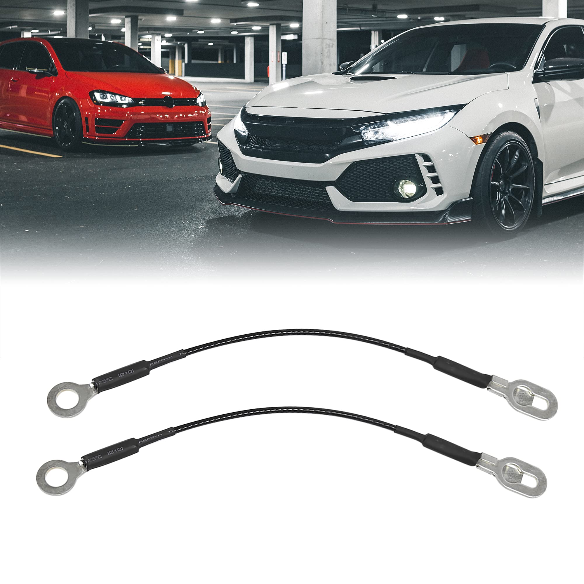 X Autohaux Truck Tailgate Lift Support Cables For Chevy For Gmc 1500 2500 3500 88 00 2 Pcs