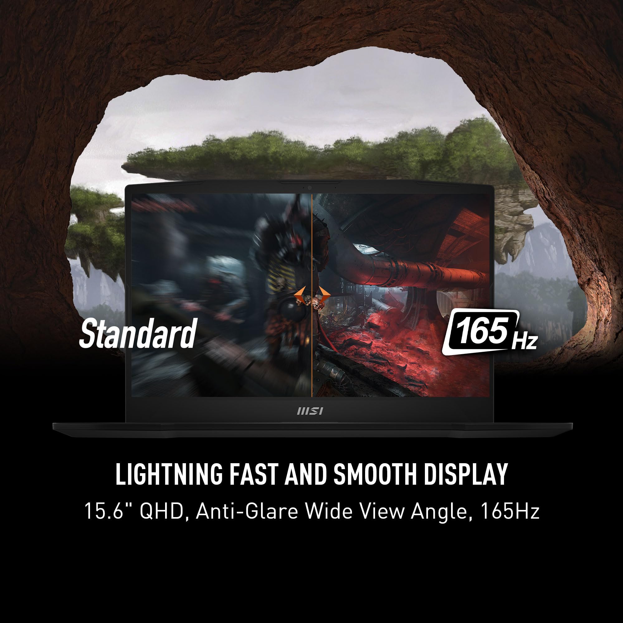 Msi Katana A15 Ai 15.6    165Hz Qhd Gaming Laptop: Ryzen 9 8945Hs, Nvidia Geforce Rtx 4070, 32Gb Ddr5, 1Tb Nvme Ssd, Cooler Boos