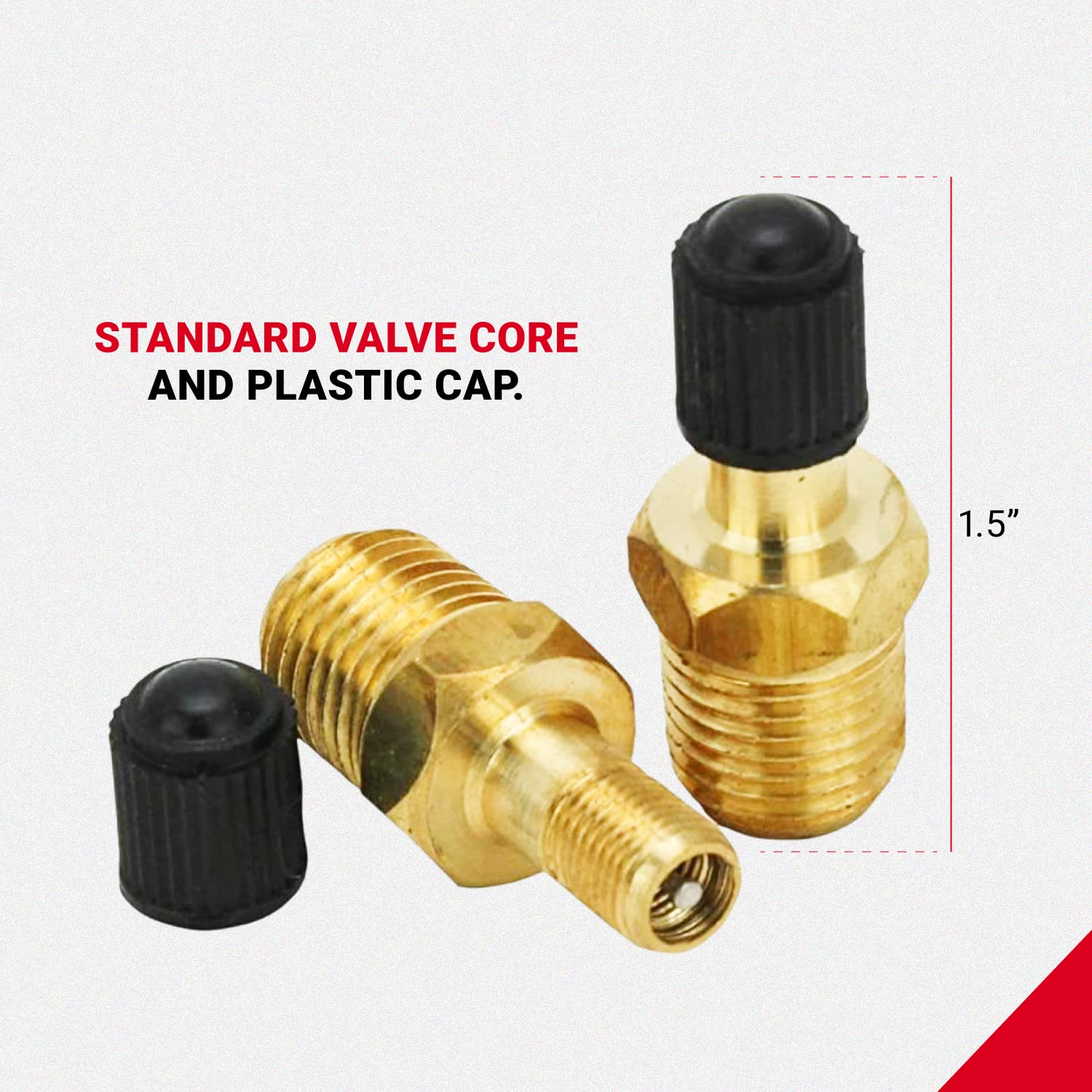 Milton 684 4 1/4'' Npt Tank Valve   Box Of 10