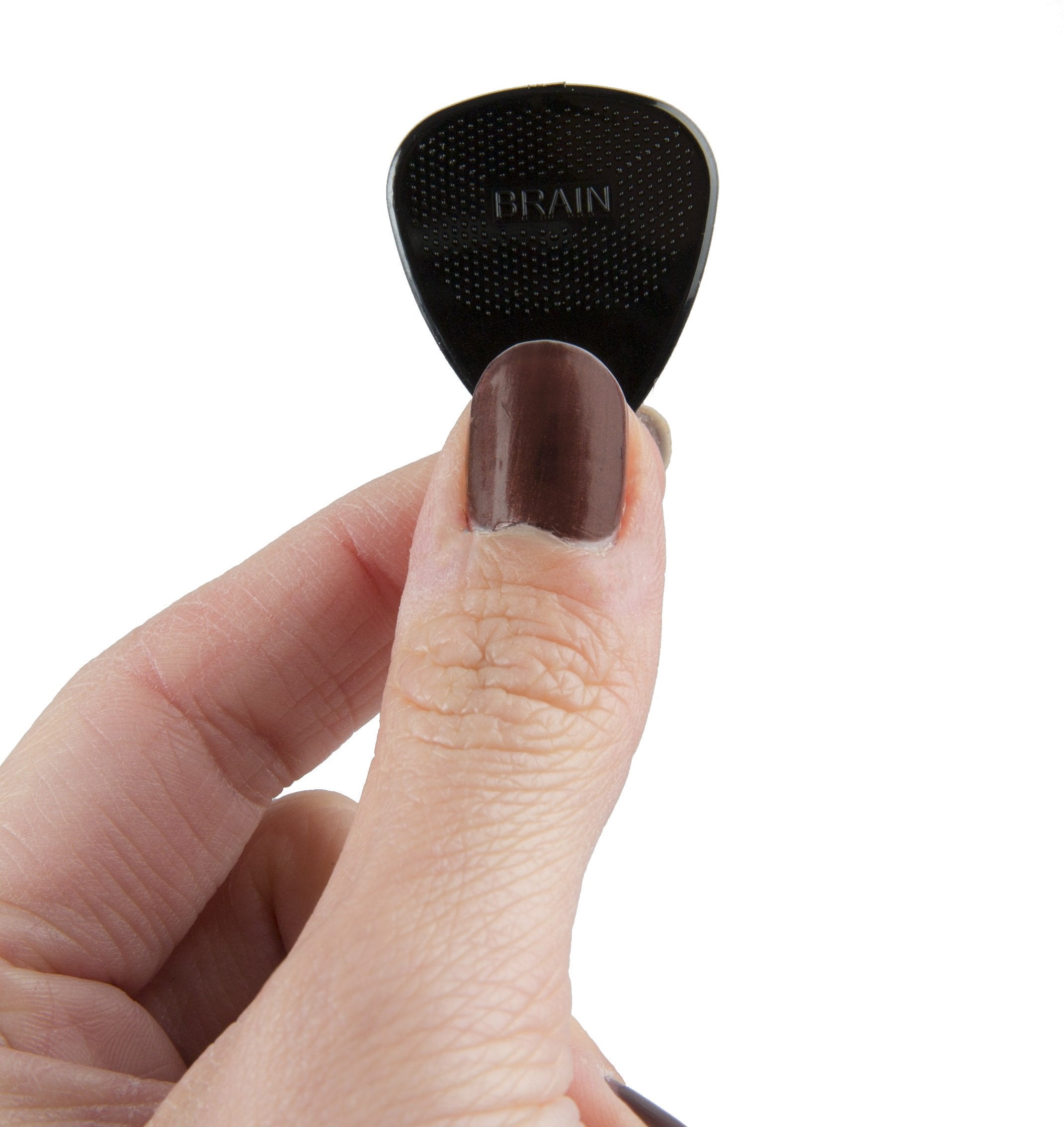 D'Andrea Snarling Dog Brain Nylon Guitar Picks 12 Pack With Tin Box (Black, 0.88Mm)