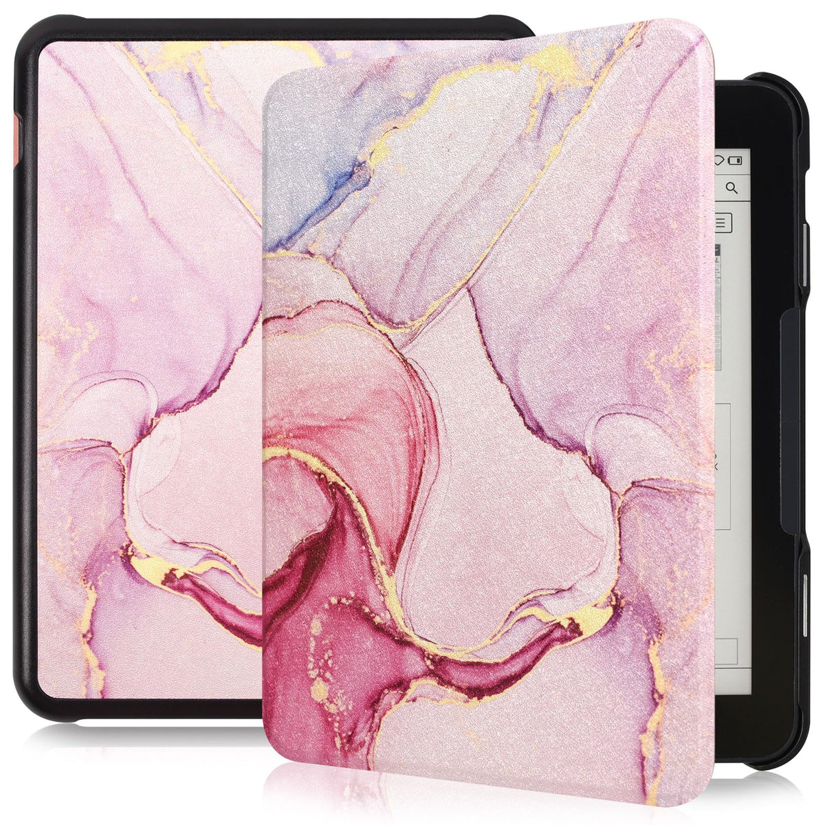 Caweet Case For Nook Glowlight 4 Plus 7.8'' 2023 Release, Ultra Lightweight Pu Leather Shell Cover With Magnetic Closure, Dreamy