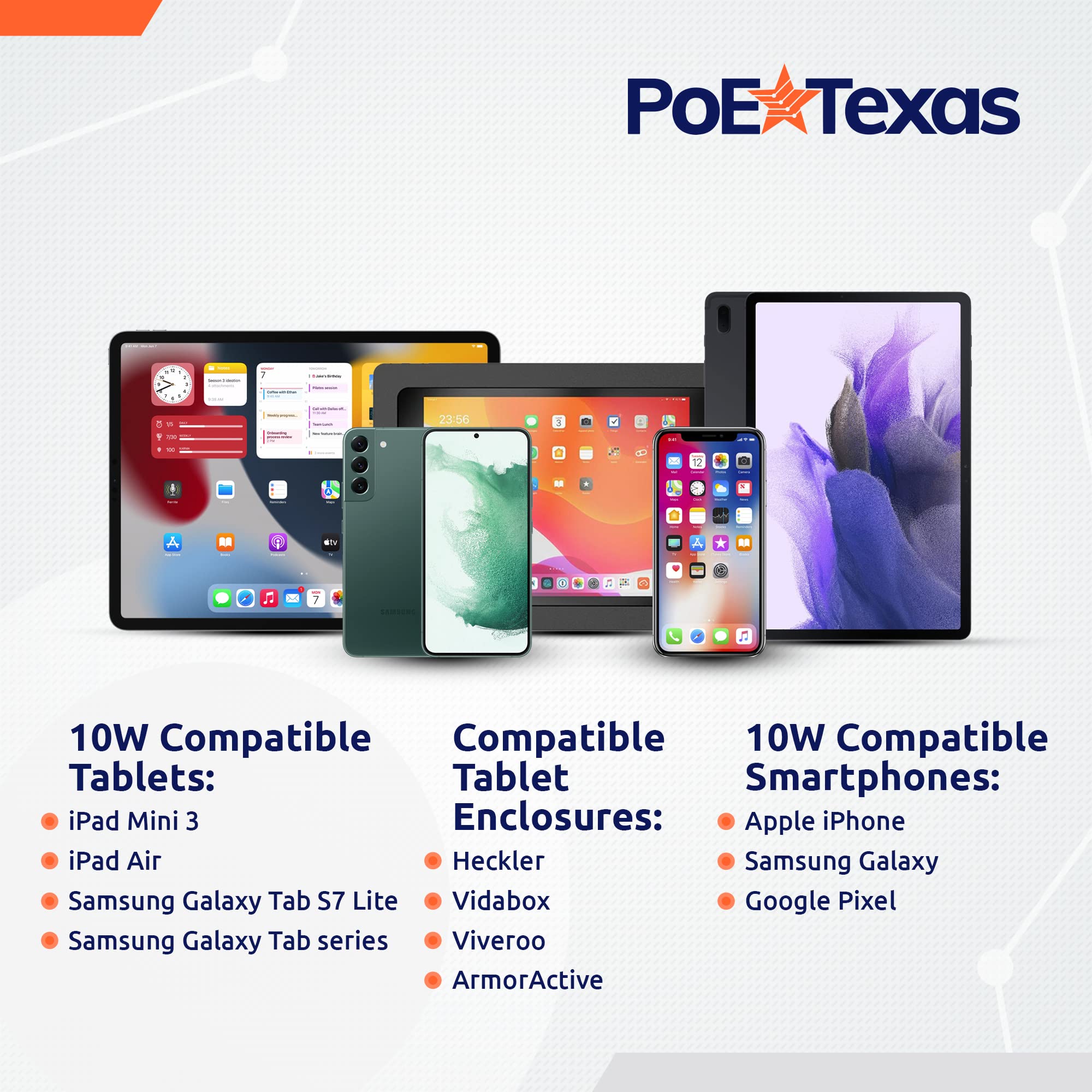 Poe Texas Ieee 802.3Af Poe To Usb C Power And 10/100 Data With Power Delivery   Use Power Over Ethernet From A Network Switch To