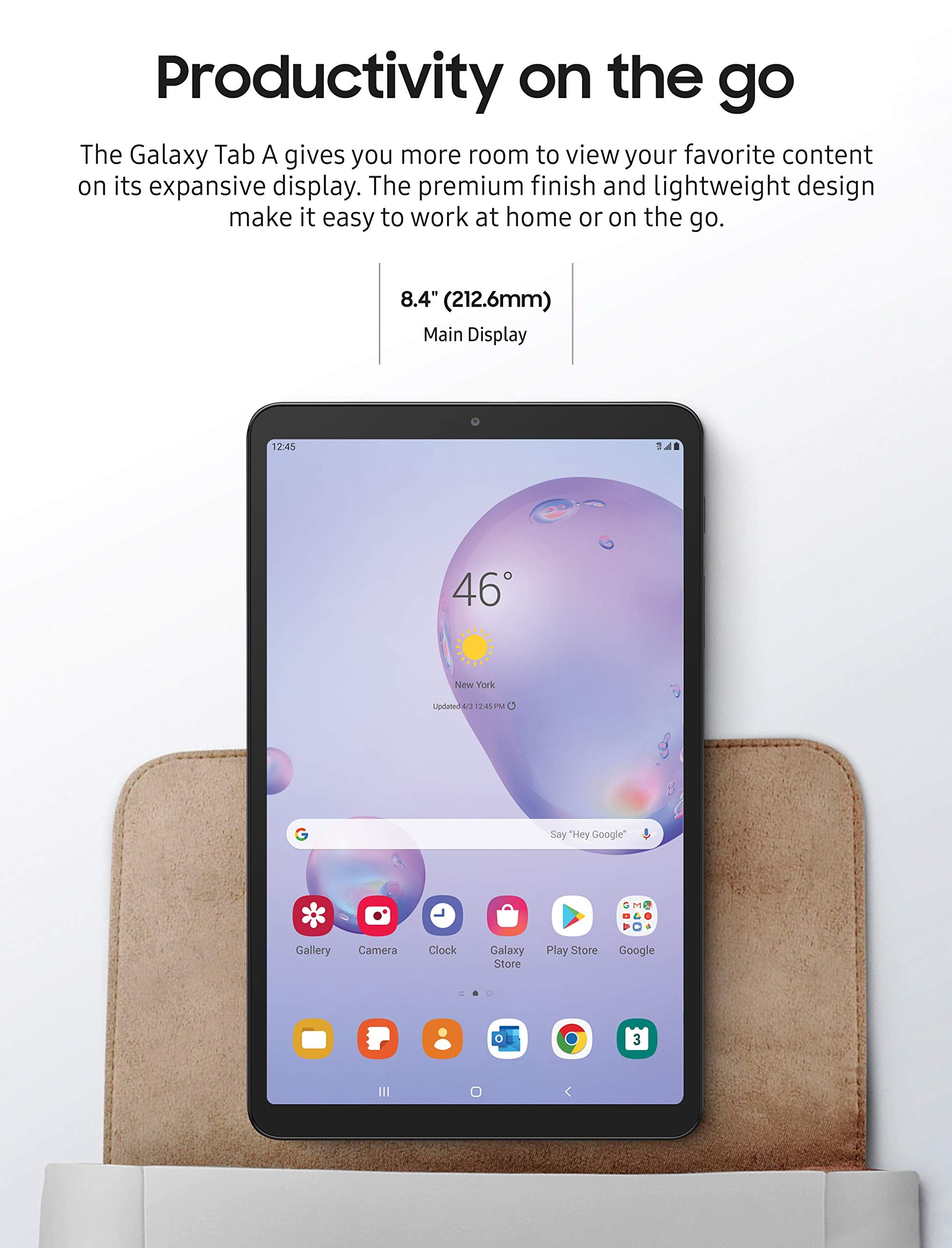 Samsung Galaxy Tab A 8.4, 32Gb, Mocha (Lte Verizon & Wifi) - Sm-T307Uznavzw (2020) Us Model & Warranty