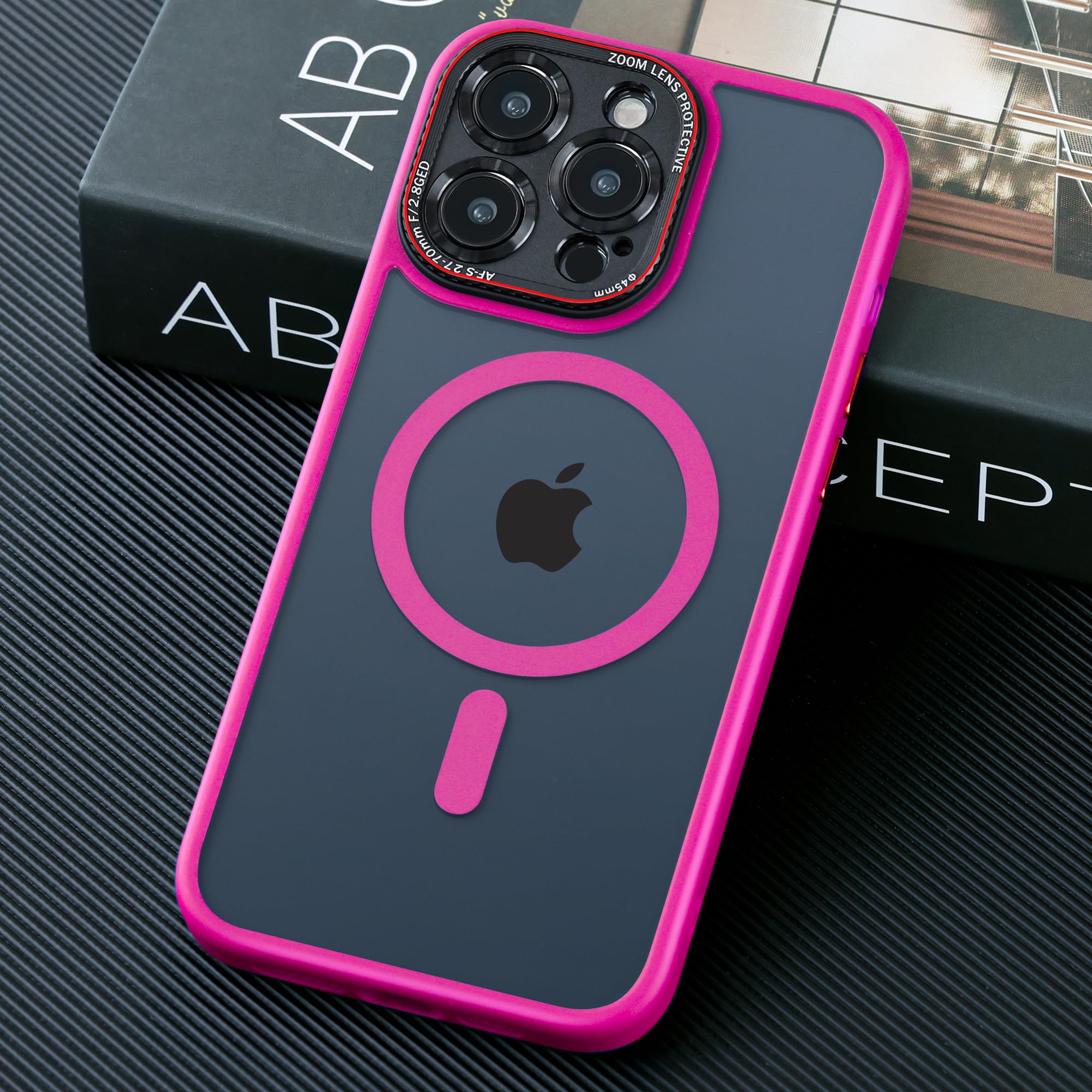 Jueshituo For Iphone 16 Pro Max Case With 1X Screen Protector, [Tailored For Magsafe] [Mil Grade Shockproof Defense] With Integr