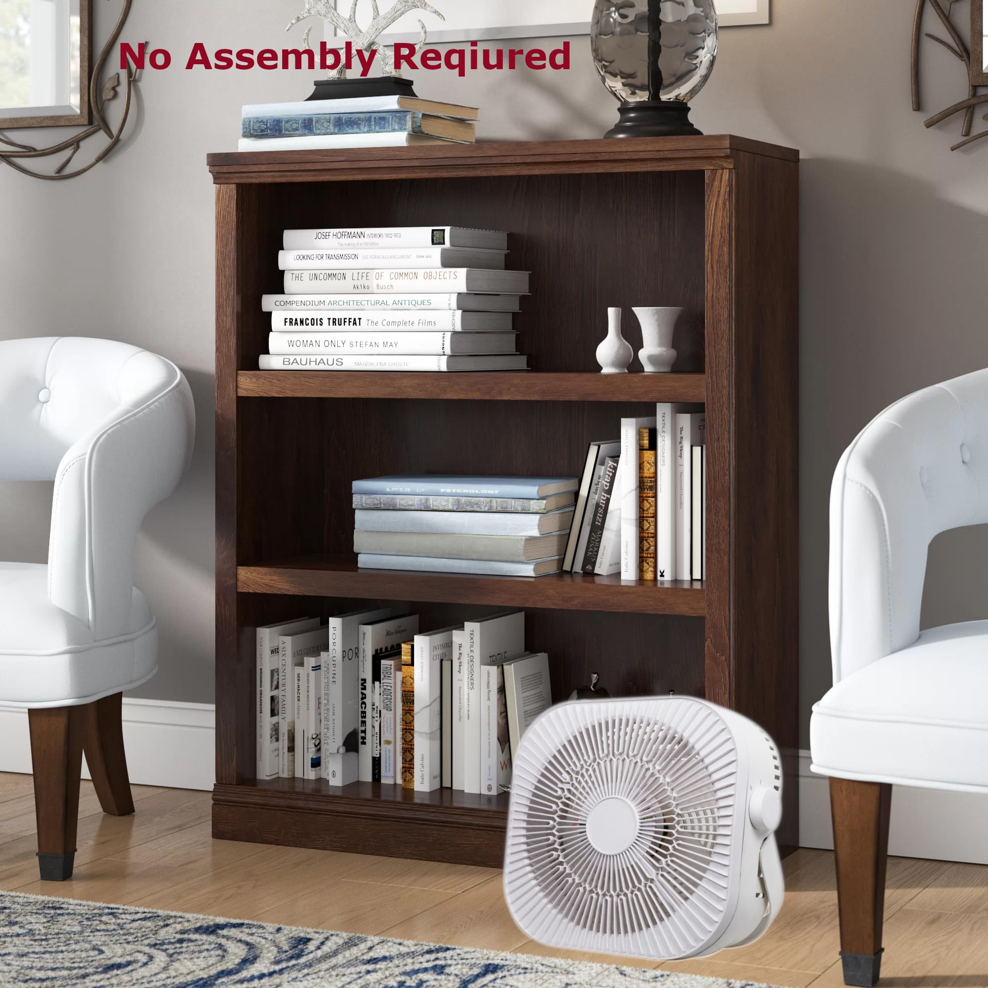 Optimus F 1023 Indoor Plug In Fan, Household, White