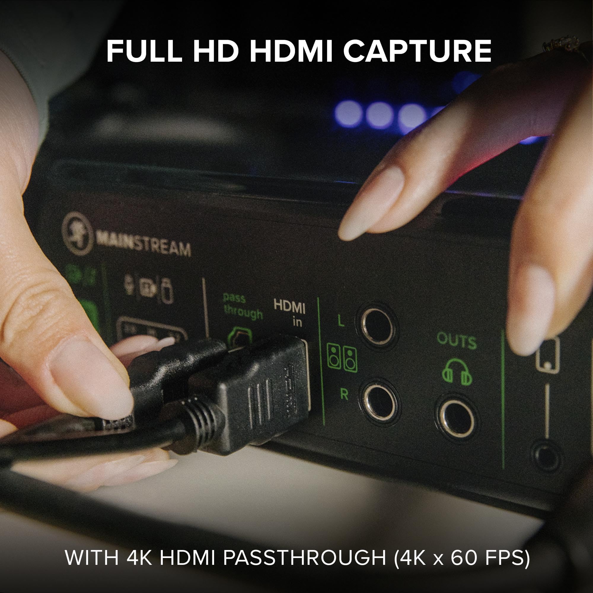 Mackie Mainstream Video Streaming Interface