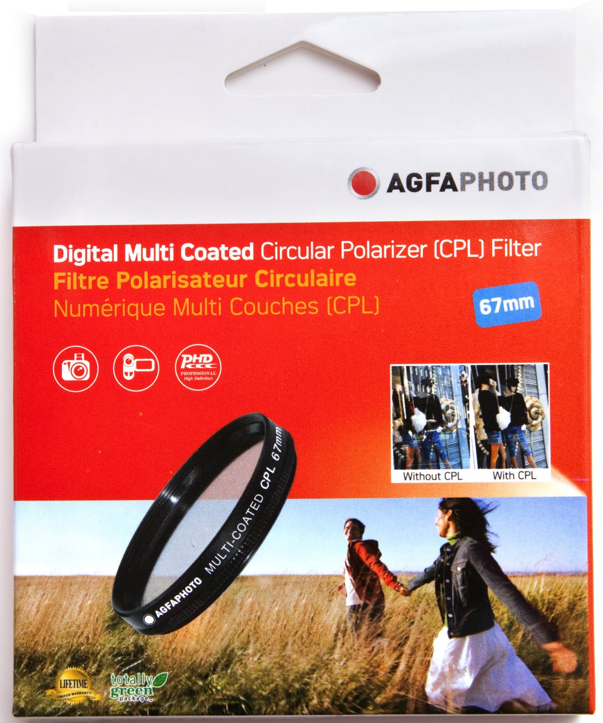 Agfa 67Mm Multi Coated Circular Polarizing (Cpl) Filter