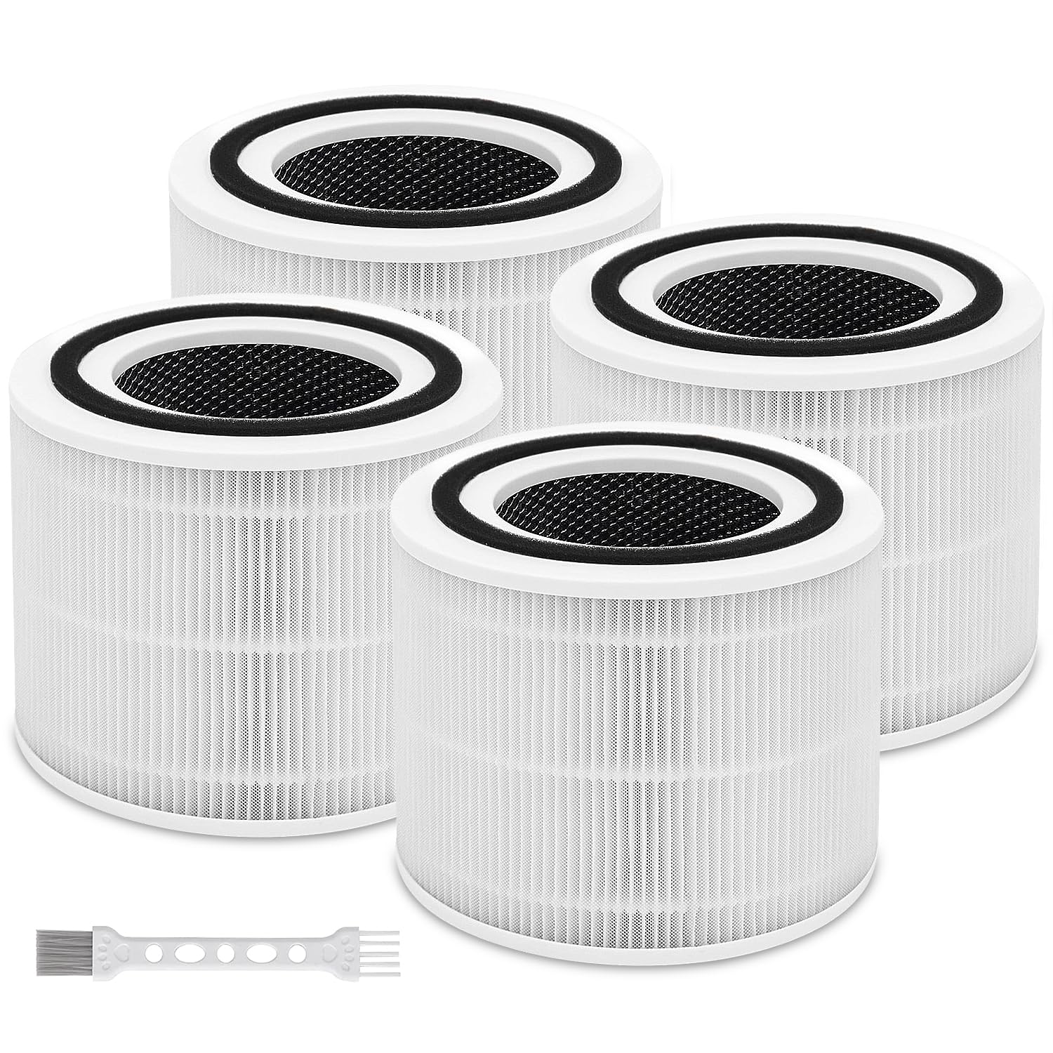 Nxbhg Core 300 4 Pack Compatible With Levoit Core 300 And Core 300S, Grade True Filter High Efficiency Activated Carbon, Compare