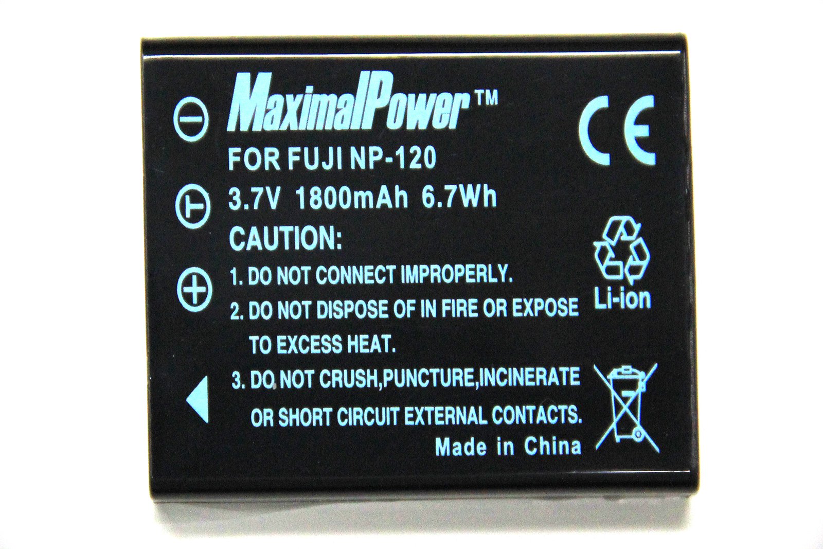 Maximalpower Camera Battery For Pentax D Li7 Fuji Np 120 Optio 450 550 555 750 750Z Mx Mx4