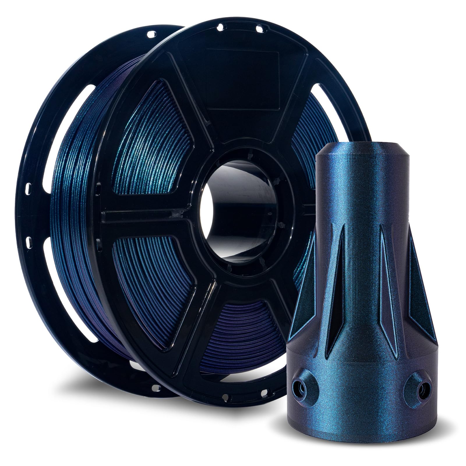 FLASHFORGE ASA Filament 1.75mm Burnt Titanium, 3D Printer Filament 1kg (2.2lbs) Spool, Dimensional Accuracy +/- 0.02mm, Durable,