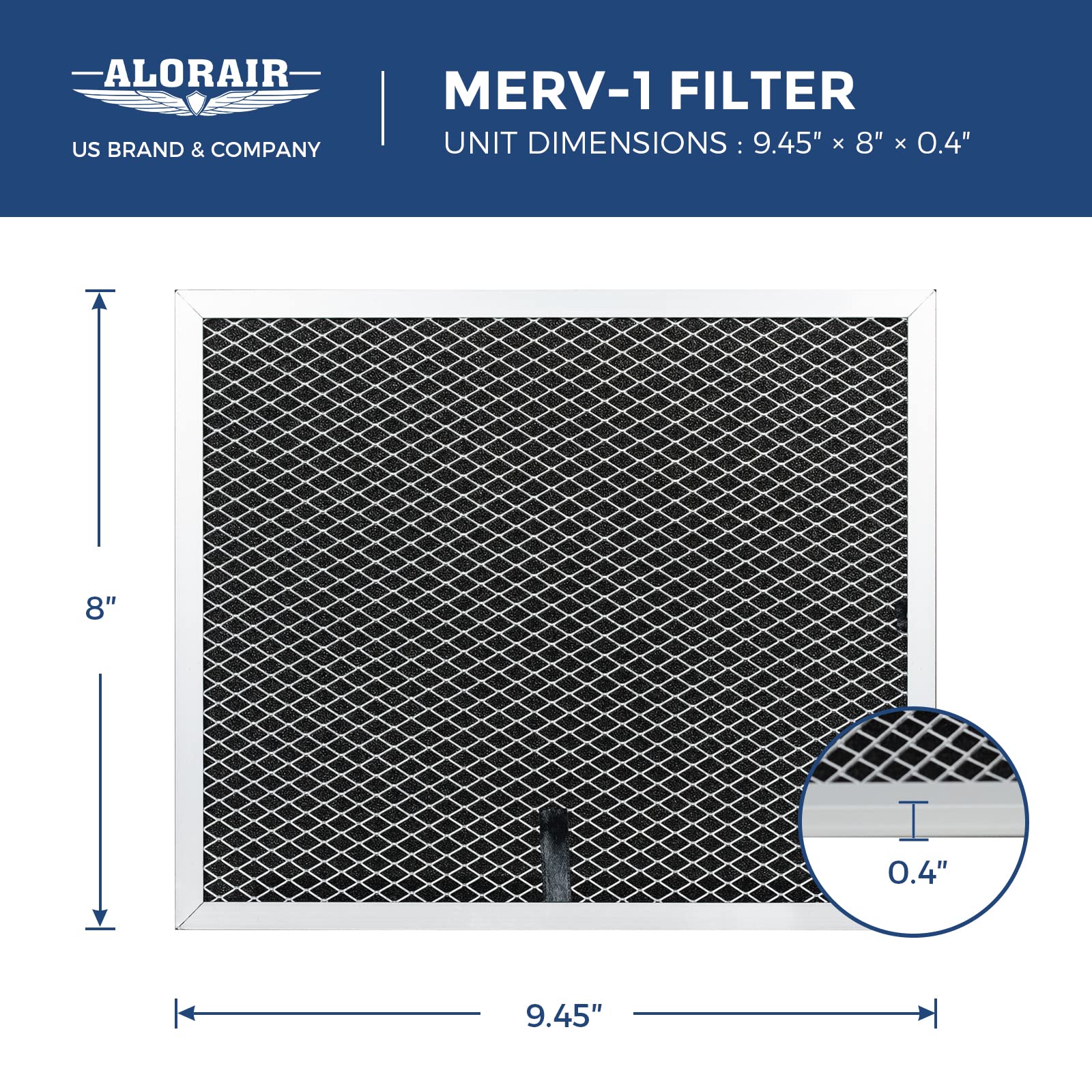 Alorair Trightfilters 4Pack Merv-1 Filter For Sentinel Hd35P, Sentinel Hs35 Crawlspace Dehumidifiers