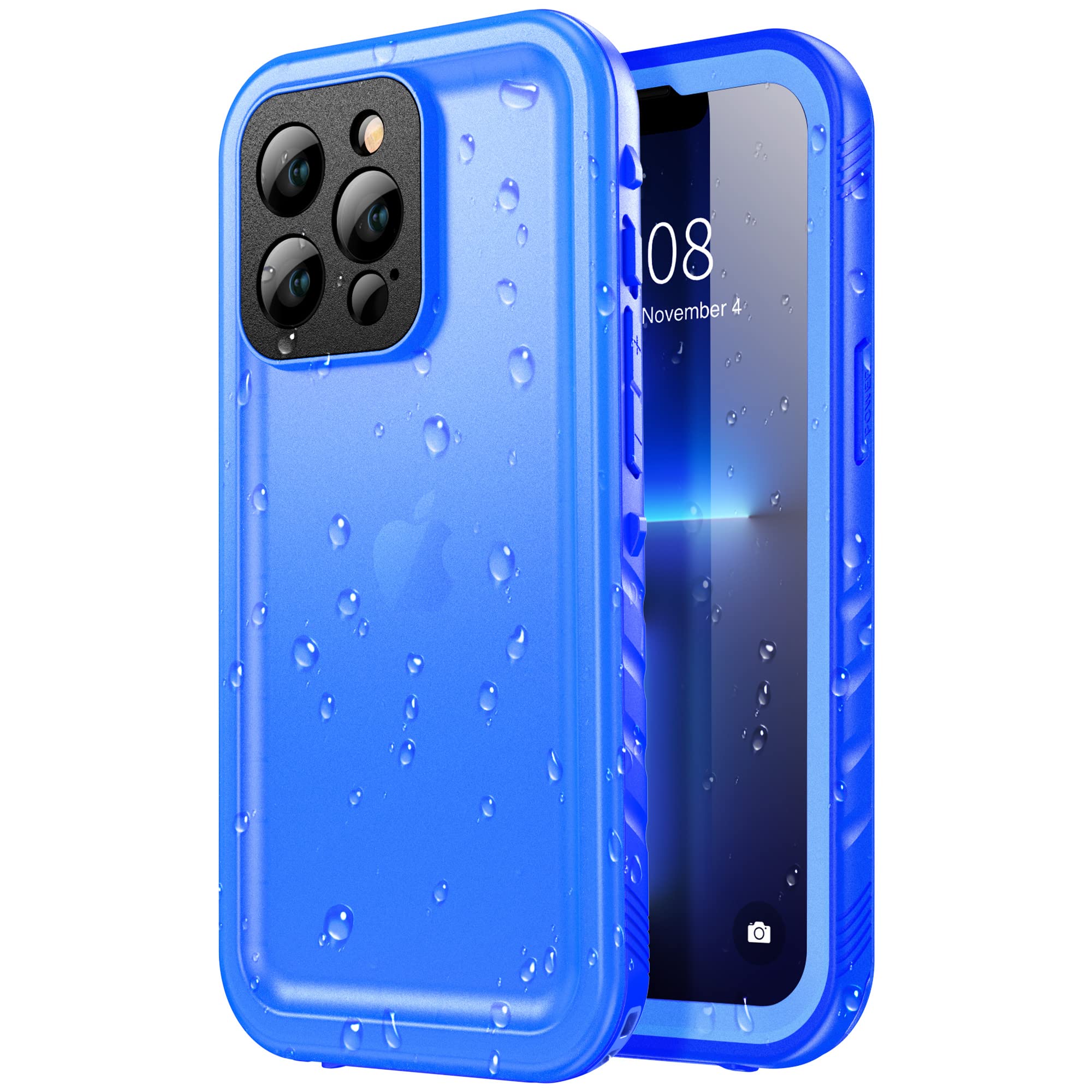 Sportlink Compatible With Iphone 13 Pro Waterproof Case   Full Body Shockproof Dustproof Phone Screen Protector Rugged Waterproo