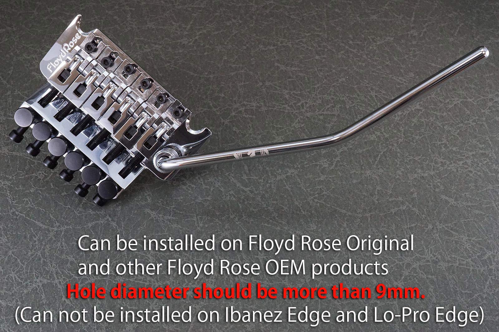 Red Bishop Magik-Arm For Floyd Rose (Bk)