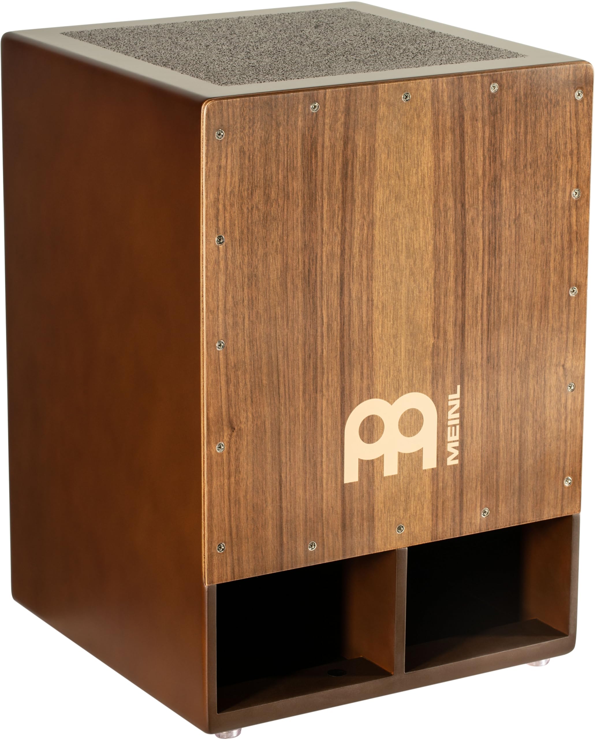 Meinl Jumbo Bass Subwoofer Cajon With Internal Snares   Not Made In China   Walnut Playing Surface, 2 Year Warranty (Subcaj5Wn)
