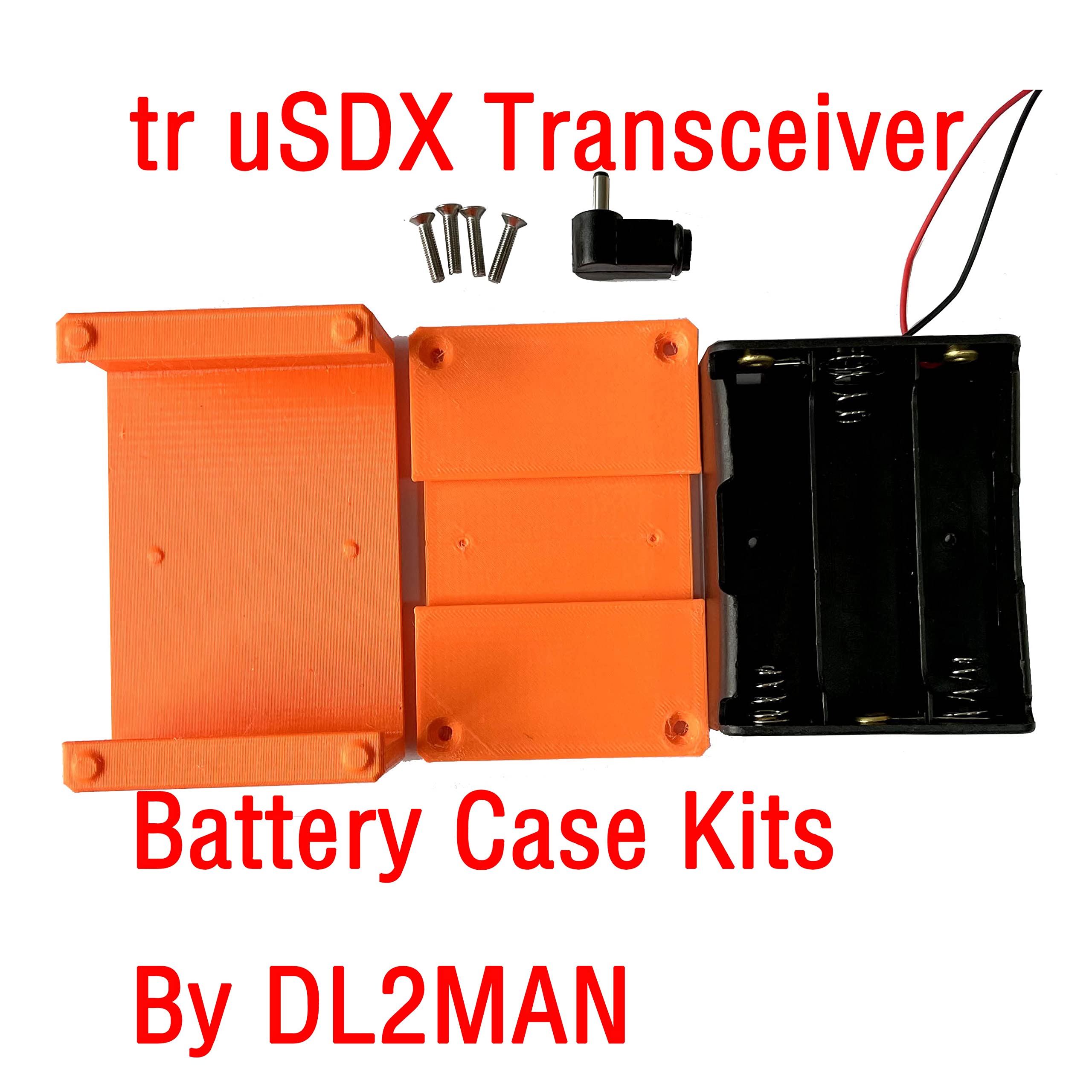 Tr Usdx Transceiver Usdx Battery Case Kits By Dl2Man