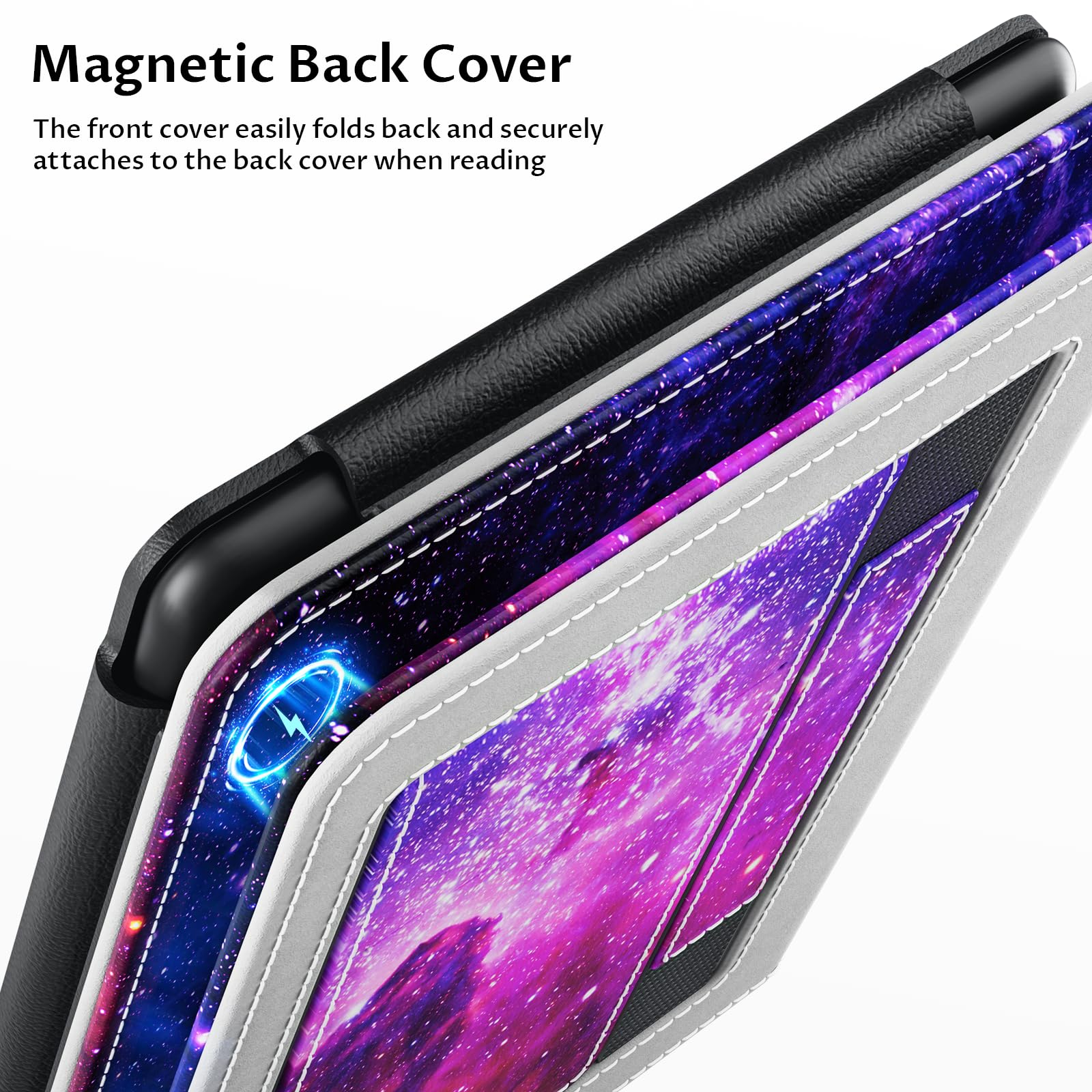 Vori Stand Case For 6'' Kindle Paperwhite (Fits 10Th Generation 2018 / All Paperwhite Generations Prior To 2018) Pu Leather Case