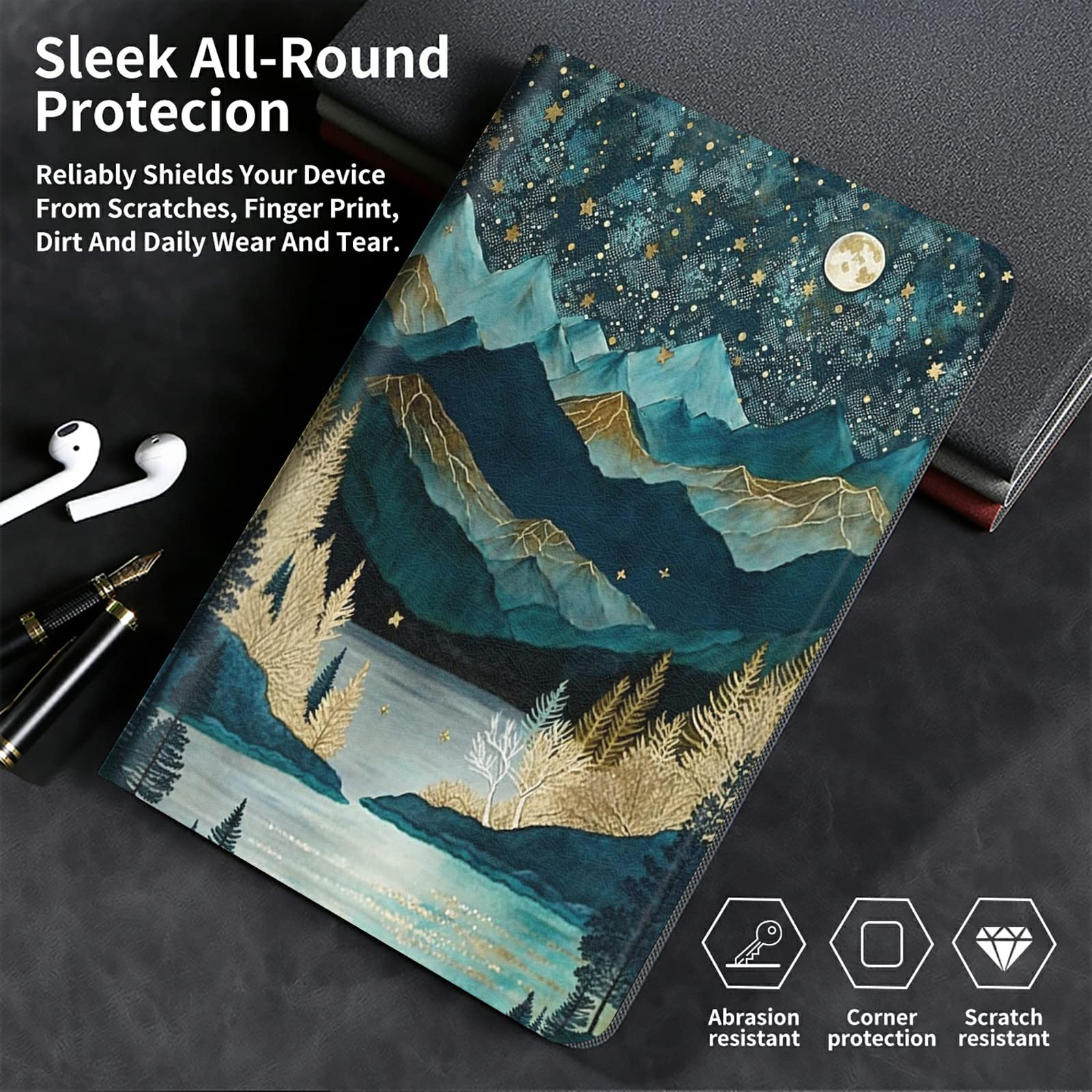 Bfserobj For Ipad Mini 6 Case 8.3 Inch 2021 For Ipad Mini 6Th Generation Case Lightweight Smart Case Pu Leather Adjustable Stand