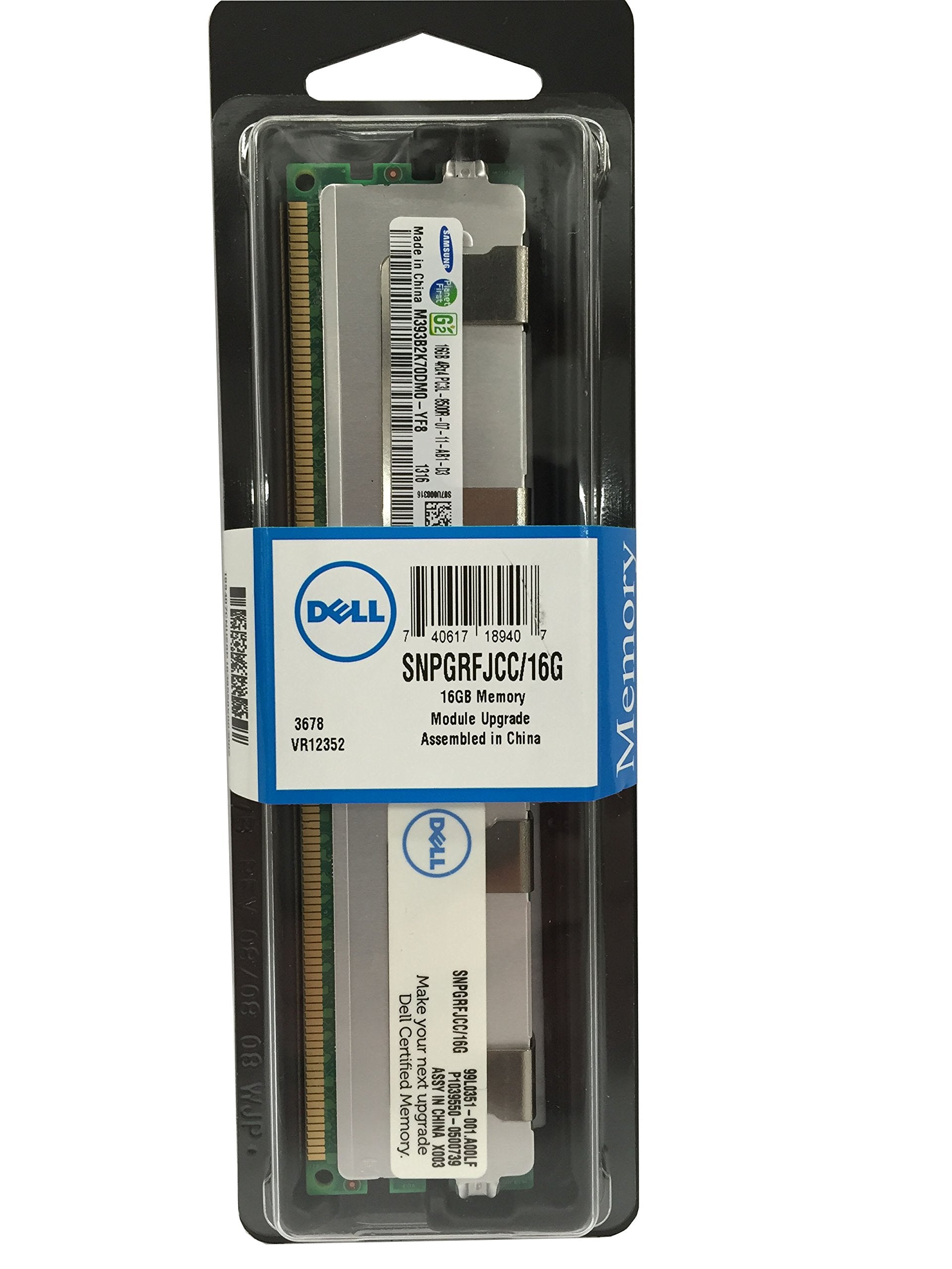 Dell 128Gb (8X16Gb) Server Ram Upgrade For Dell Poweredge R410 Ddr3 1066Mhz Pc3 8500 Ecc Registered 4Rx4 Cl7 1.35V Snpgrfjcc/16G