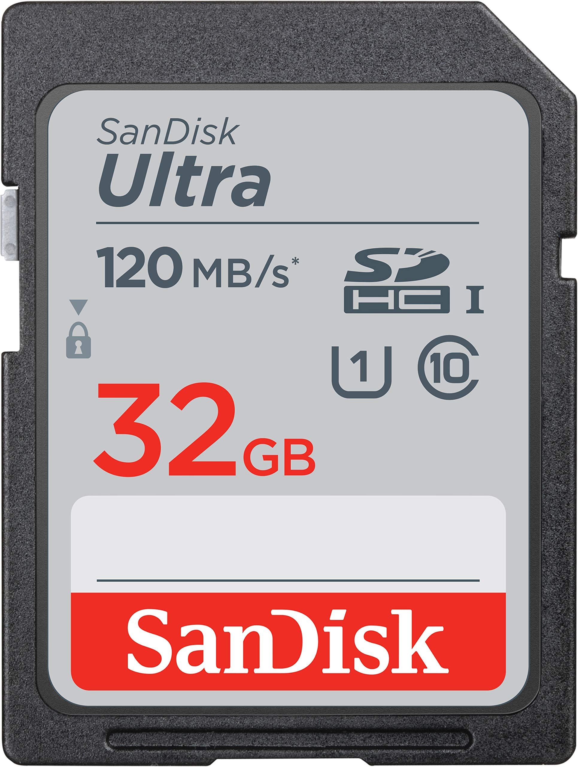 Sandisk 32Gb Ultra Sdhc Uhs I Memory Card   120Mb/S, C10, U1, Full Hd, Sd Card   Sdsdun4 032G Gn6In