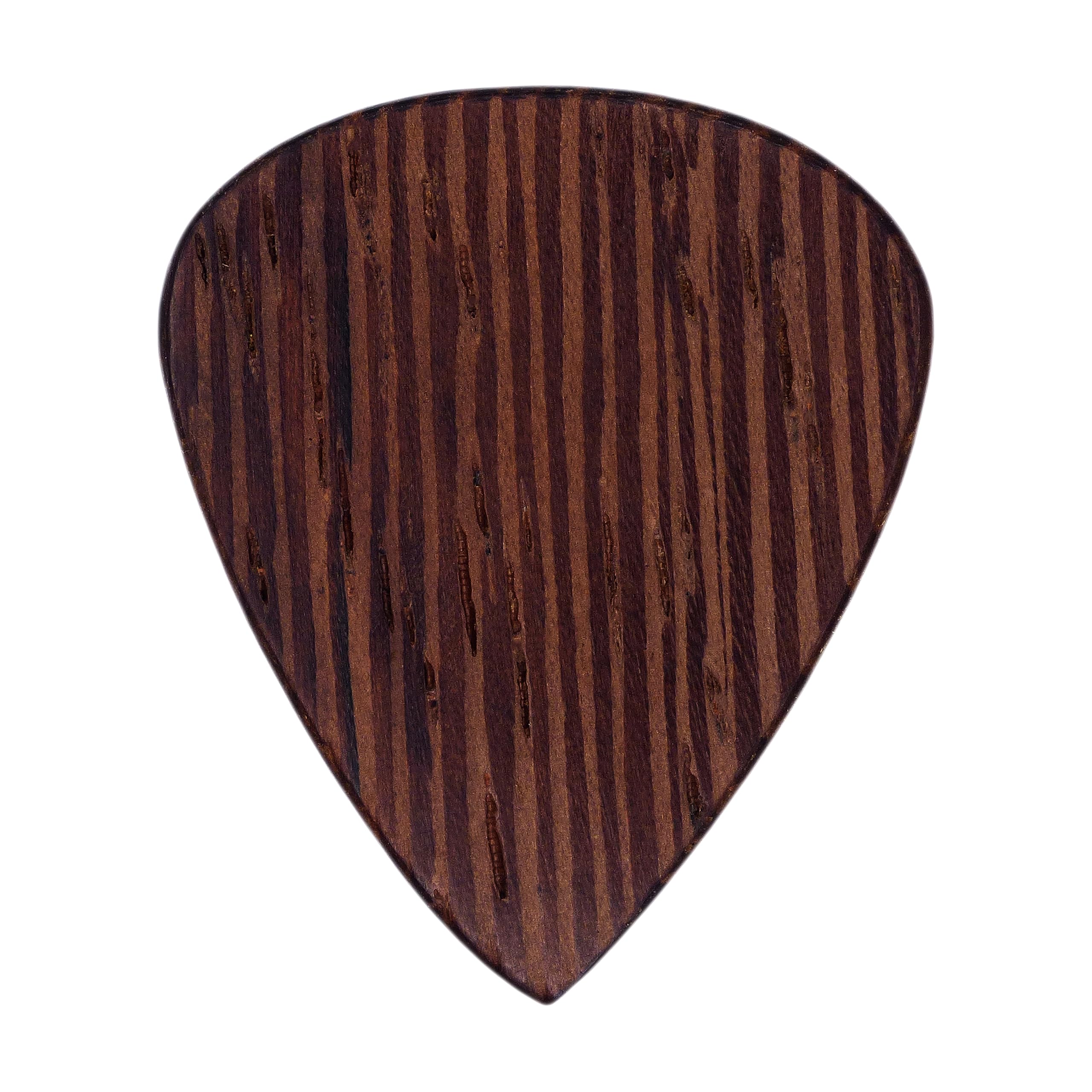 Wenge Wood Guitar Or Bass Pick   1.5 Mm Heavy Gauge   351 Shape   Natural Finish Handmade Specialty Exotic Plectrum   24 Pack Ne