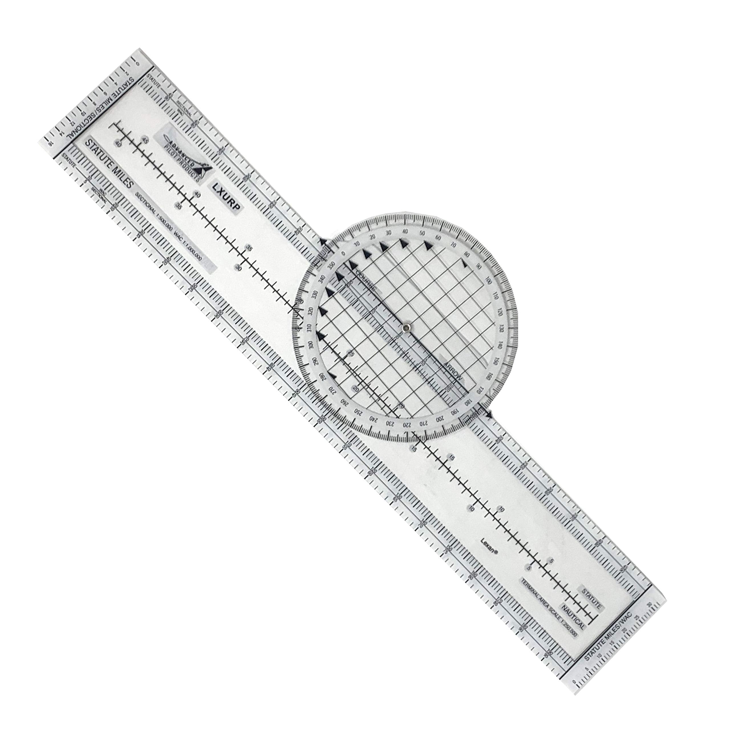 Advanced Pilot Products   Premier Lexan Rotating Plotter For Pilots