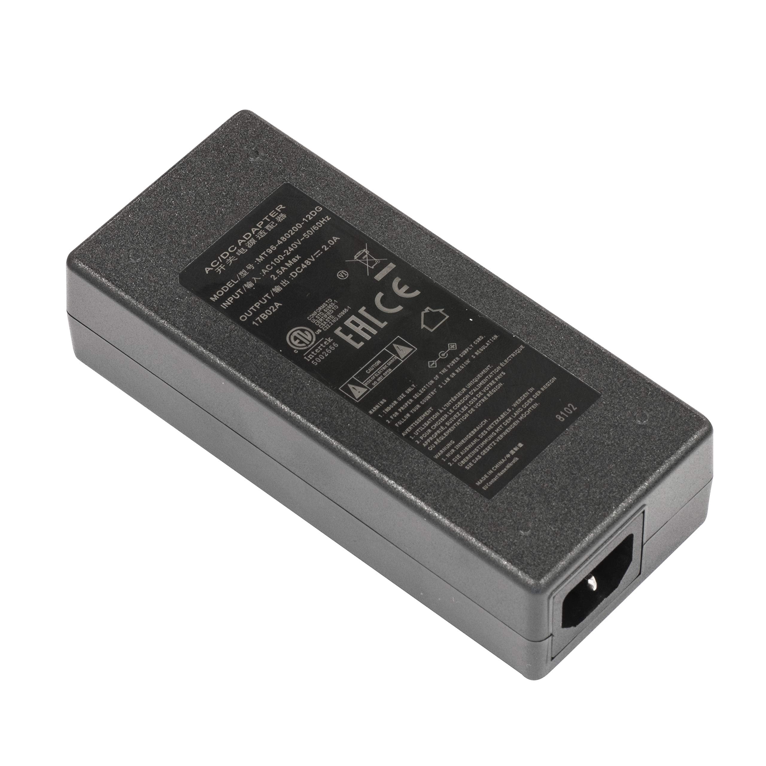 Mikrotik 48V2A96W Indoor 96W Black Power Adapter/Inverter