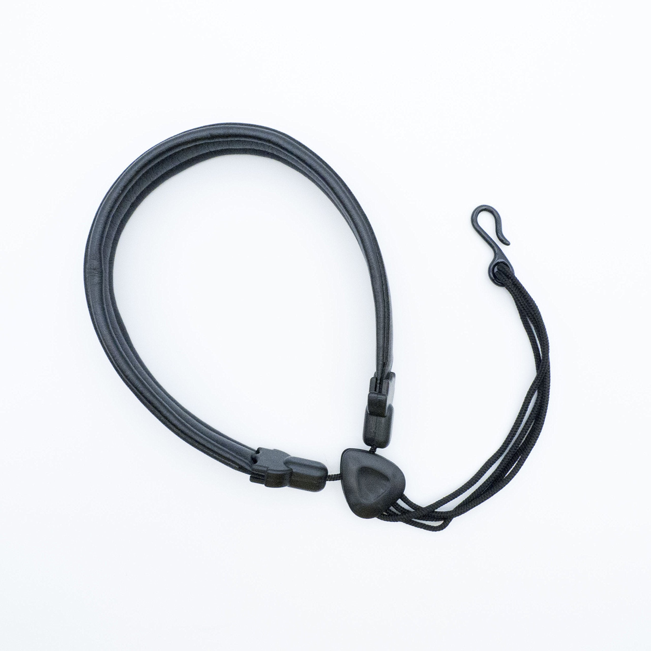 Reed123 Bassoon Genuine Leather Neck Strap, Metal Hook,Convenient And Comfortable