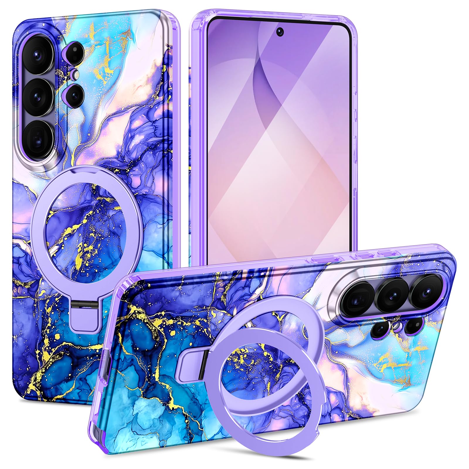 Casehas for Samsung Galaxy S26 Ultra Case, [Magnetic Invisible Stand] [Compatible with MagSafe] [Military Grade Drop Protection]