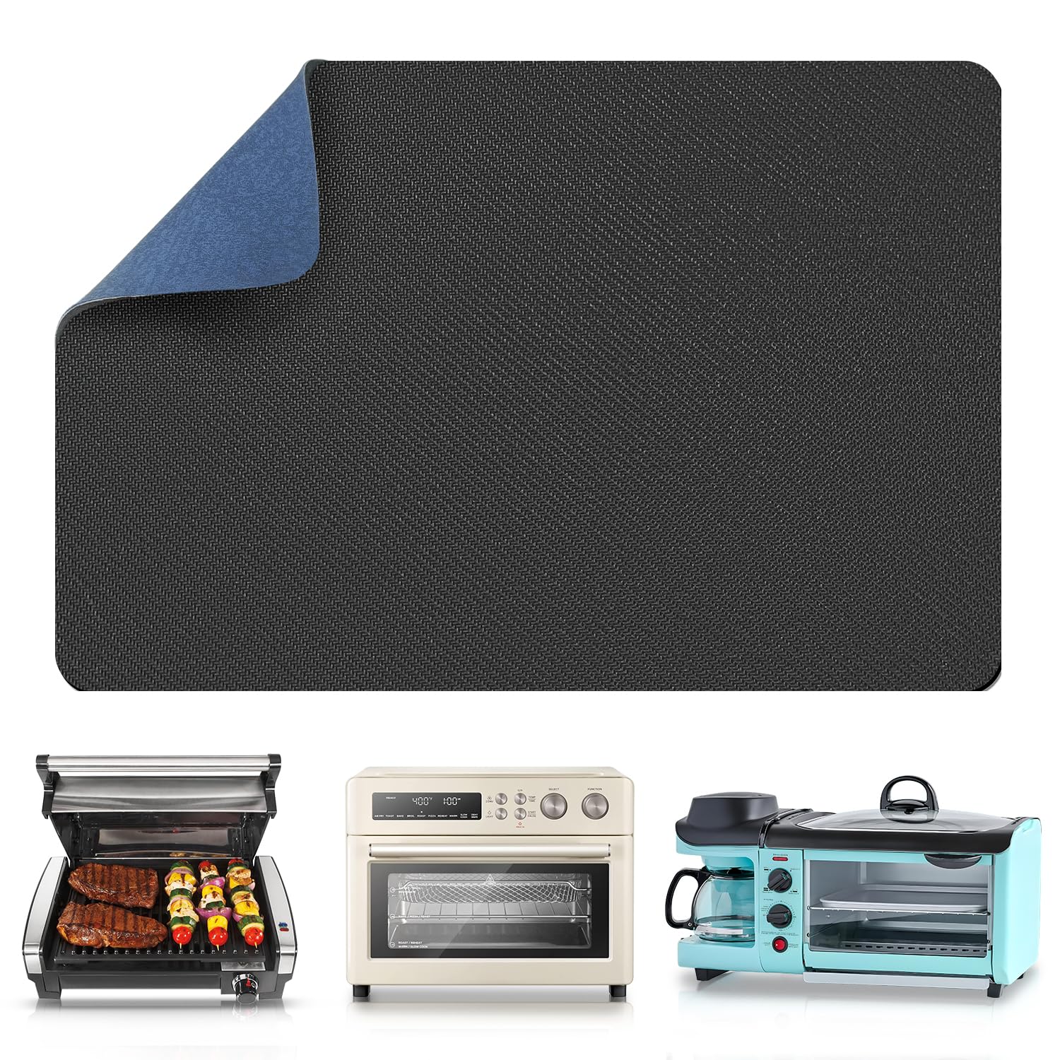 Lopnur 20''X16'' X Large Appliance Slider, Appliance Sliders For Kitchen Appliances, 360? Rotating Sliding Tray For Coffee Maker