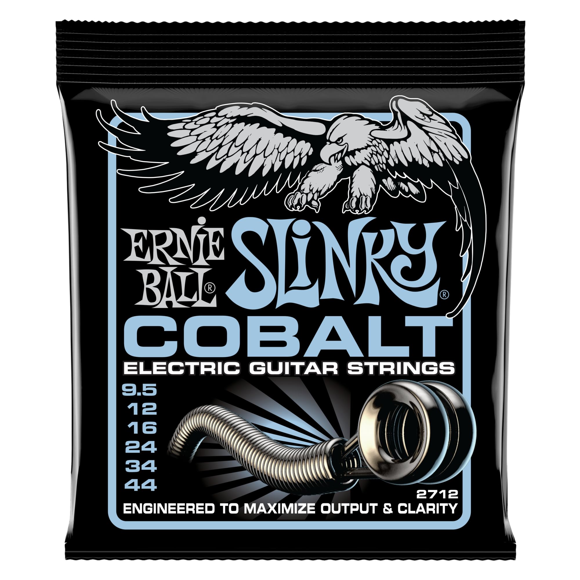Ernie Ball Primo Slinky Cobalt Electric Guitar Strings 9.5 44 Gauge
