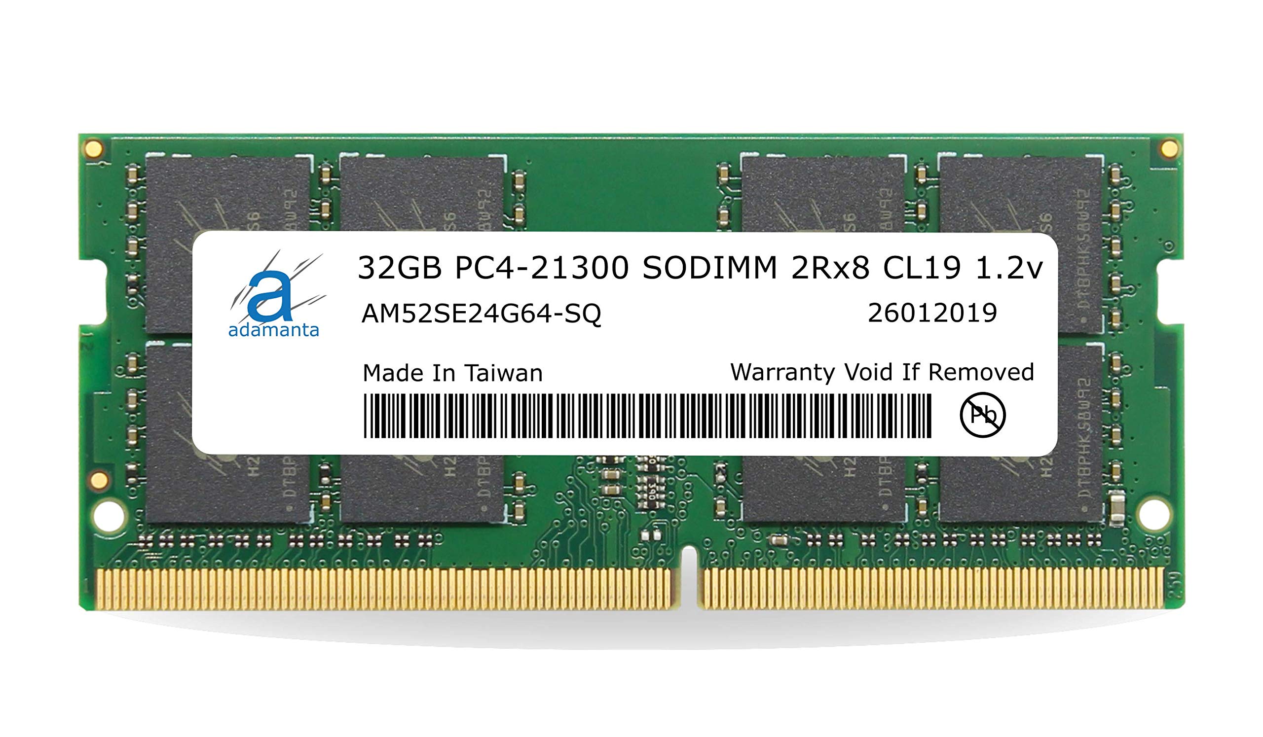 Adamanta 32Gb (1X32Gb) Memory Upgrade For 2020 Apple Imac 27'' W/Retina 5K Display, 2019 Apple Imac 27'' W/Retina 5K Display, 20