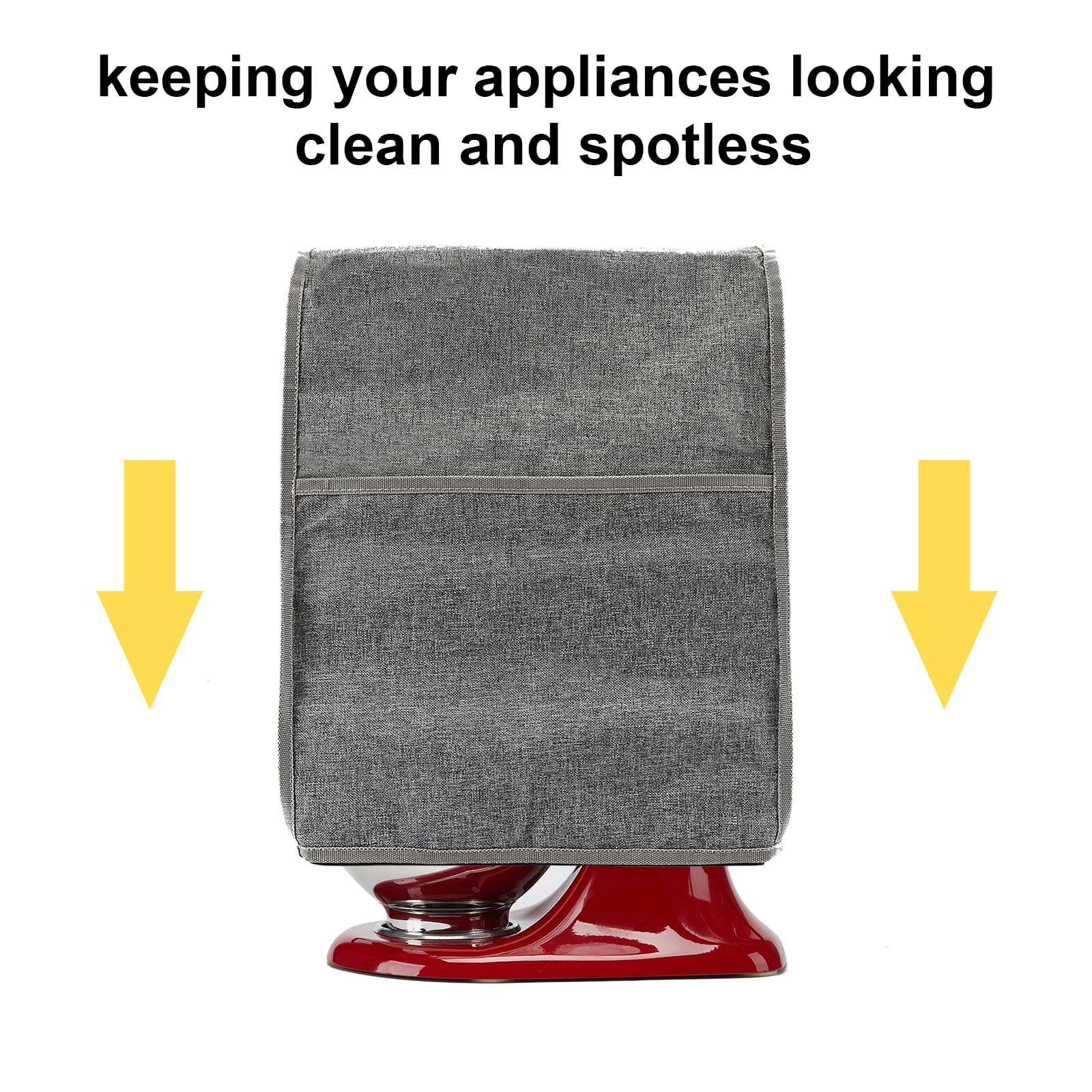 Kitchen Aid Mixer Cover,Stand Mixer Cover Compatible With 6 8 Quarts Kitchen Aid Hamilton Stand Mixer,Cover For Kitchen Aid Mixe