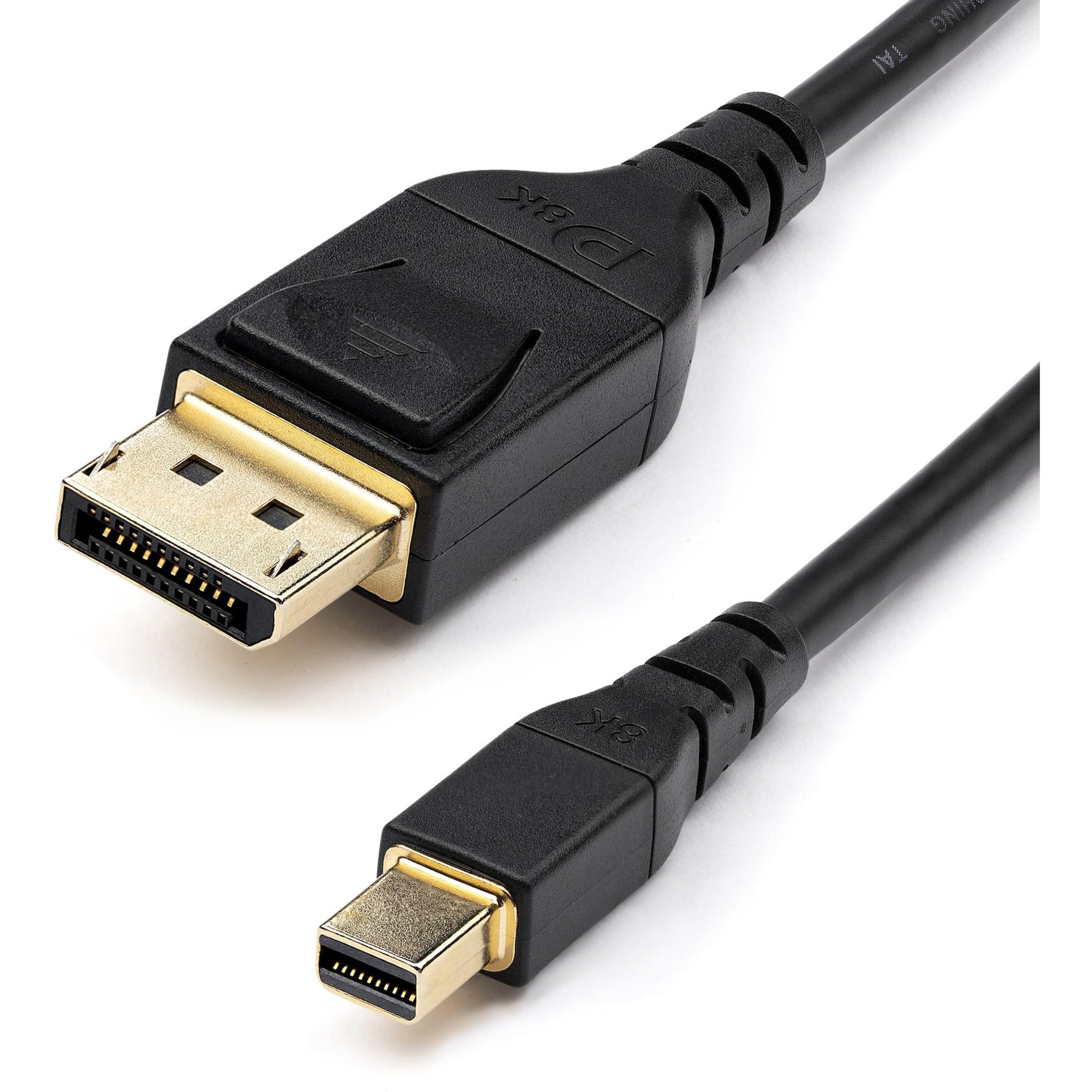StarTech.com 6ft (2m) VESA Certified Mini DisplayPort to DisplayPort 1.4 Cable - 8K 60Hz HBR3 HDR - Super UHD mDP to DP 1.4 Cord