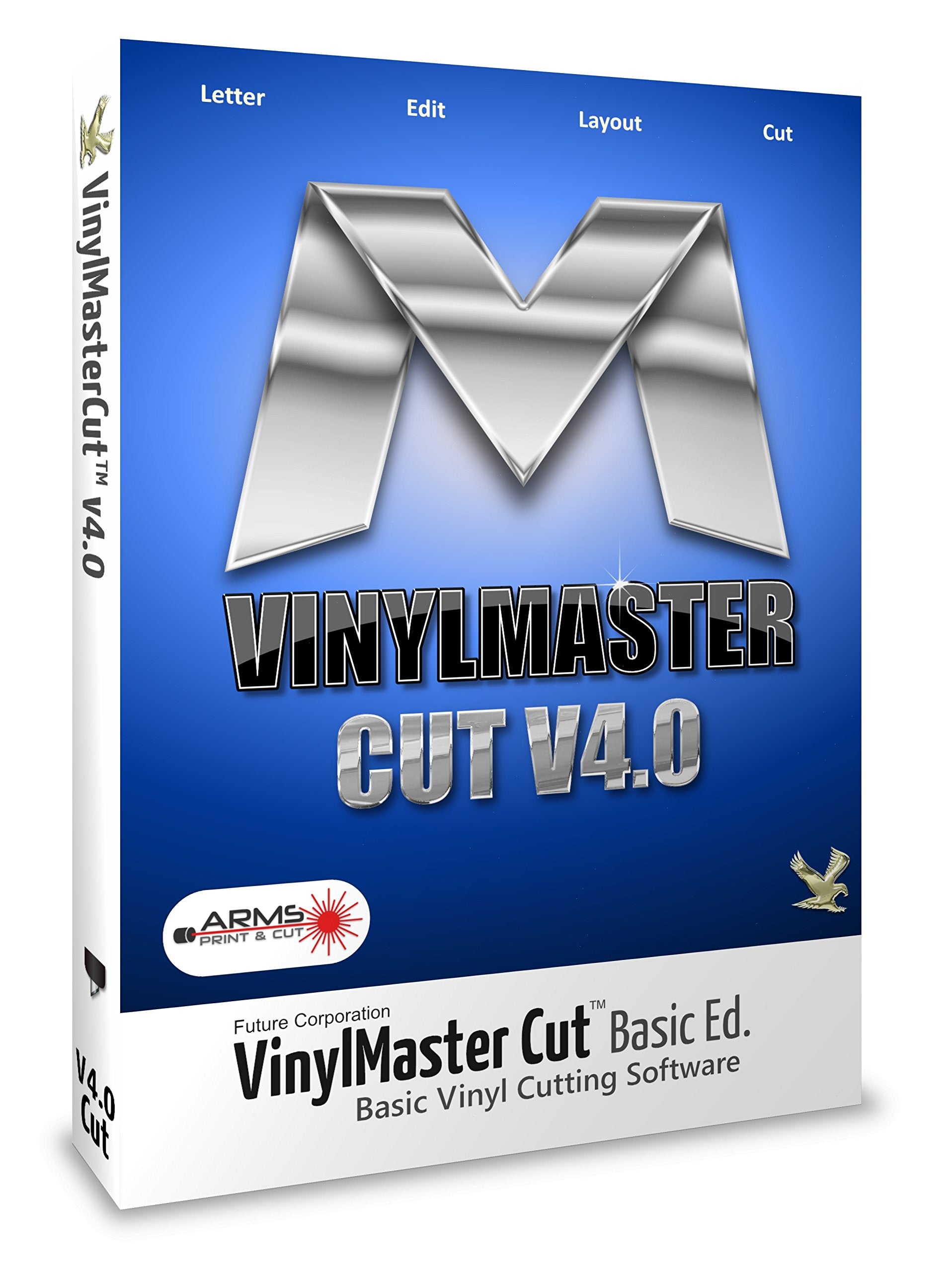 Vinylmaster Cut V4.0 For Vinyl Cutting Plotters By Digital Download + Disc