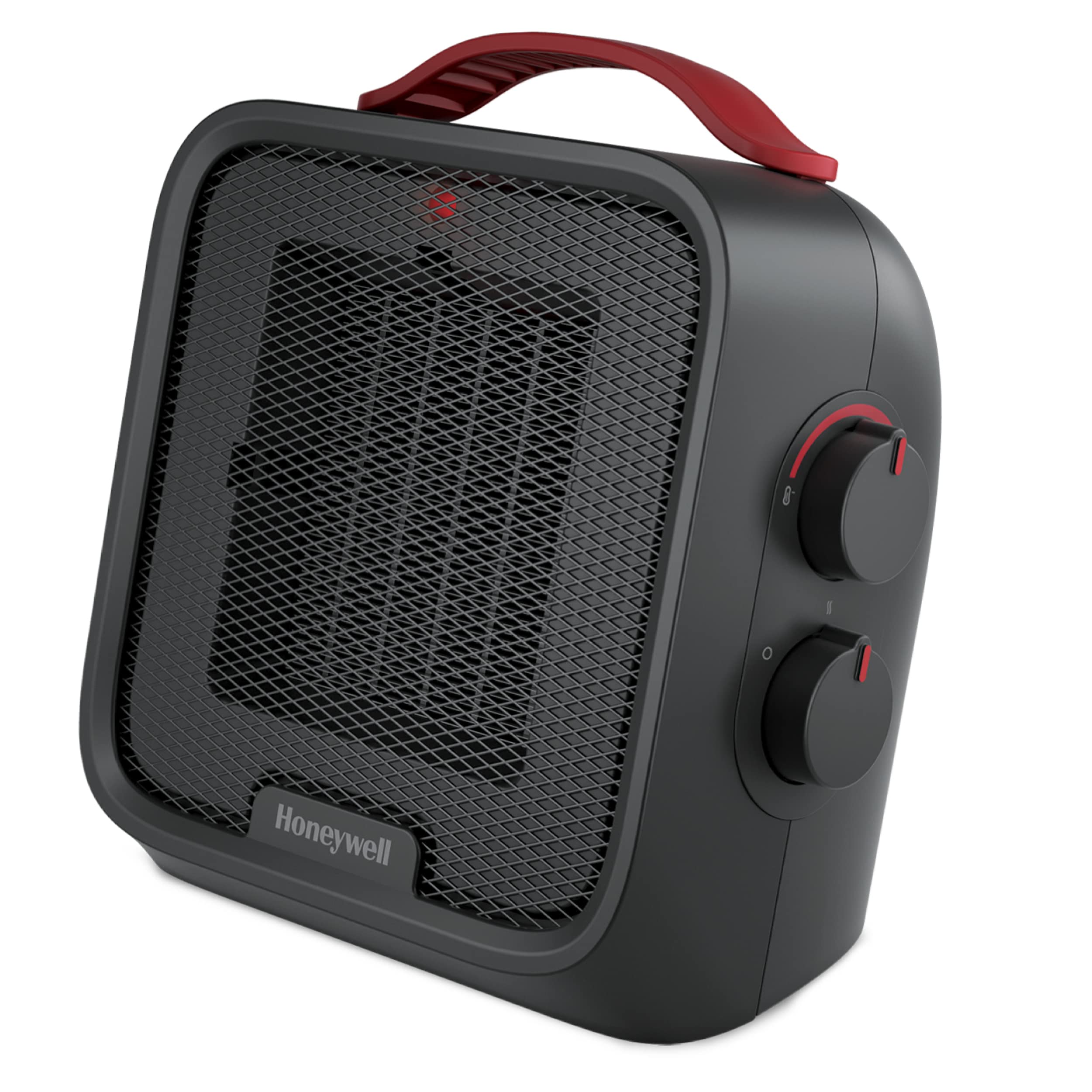 Honeywell Uberheat 5 Portable Ceramic 1500W Space Heater. Indoor Space Heater For Small Rooms, Bedrooms, And Homes. Fast Heating