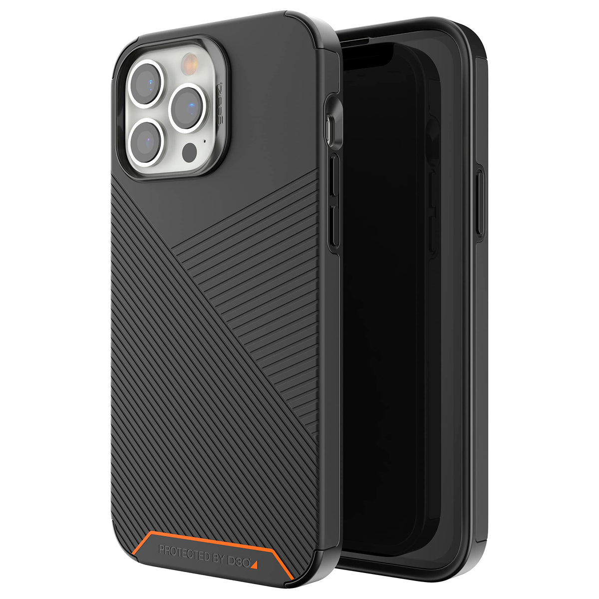 Gear4 Zagg Denali Snap Case   Magsafe Compatible Case With D3O Reinforced Back Plate   For Apple Iphone 13 Pro Max   Black,70200