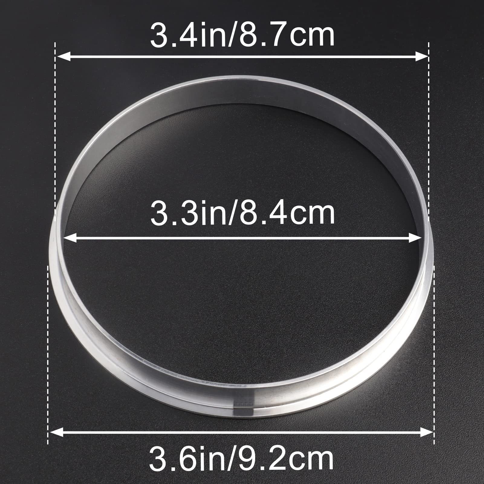 Iczw Aluminum Cup Ring For Cup Sealer Machine Of 90Mm Diameter (Paper Cup)
