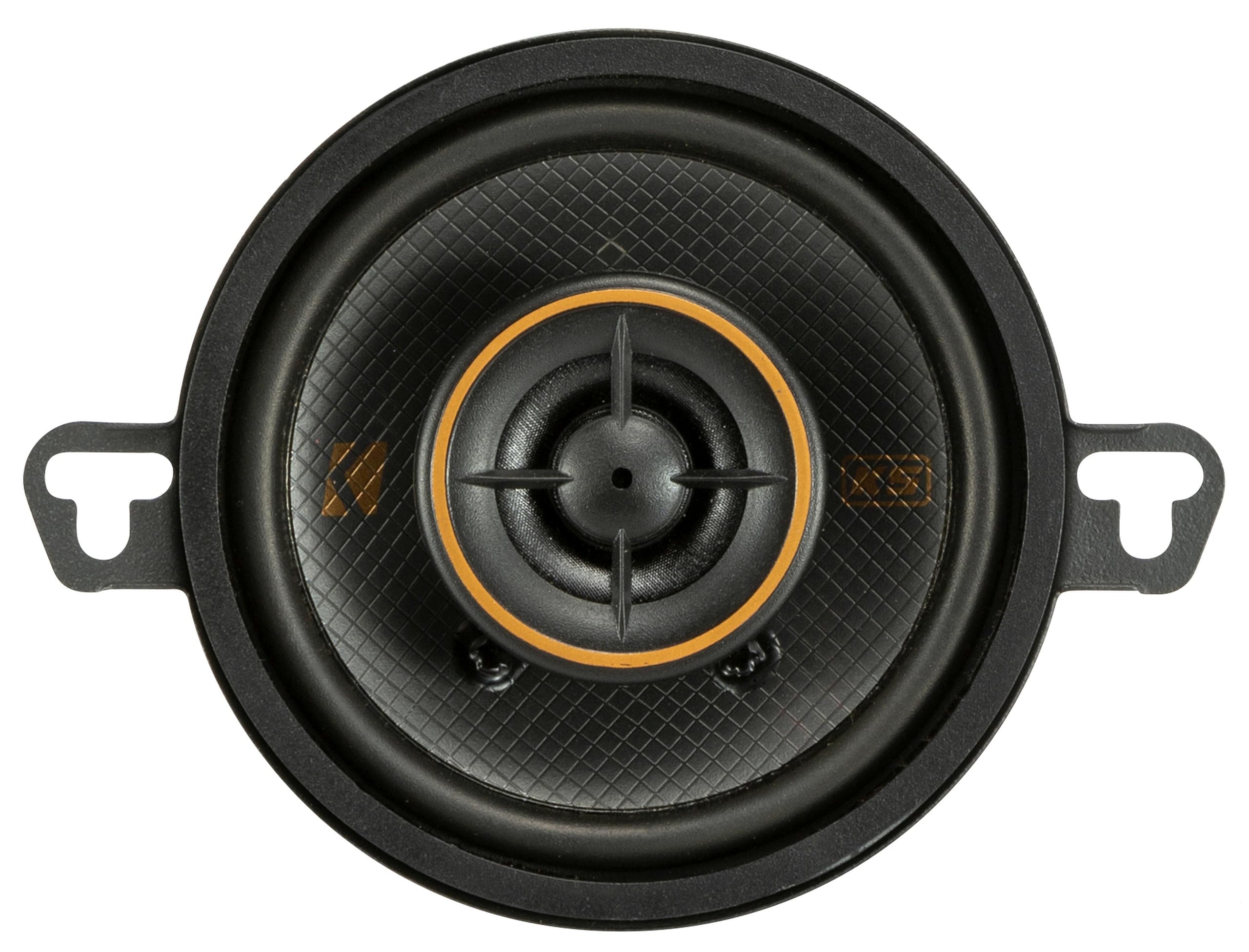 Kicker 51Ksc3504 Coaxial Speaker System, 2 Way Design, One (1) Pair, 3.5'' (89Mm) Polypropylene Woofer/Midrange, 1/2'' (13Mm) Si