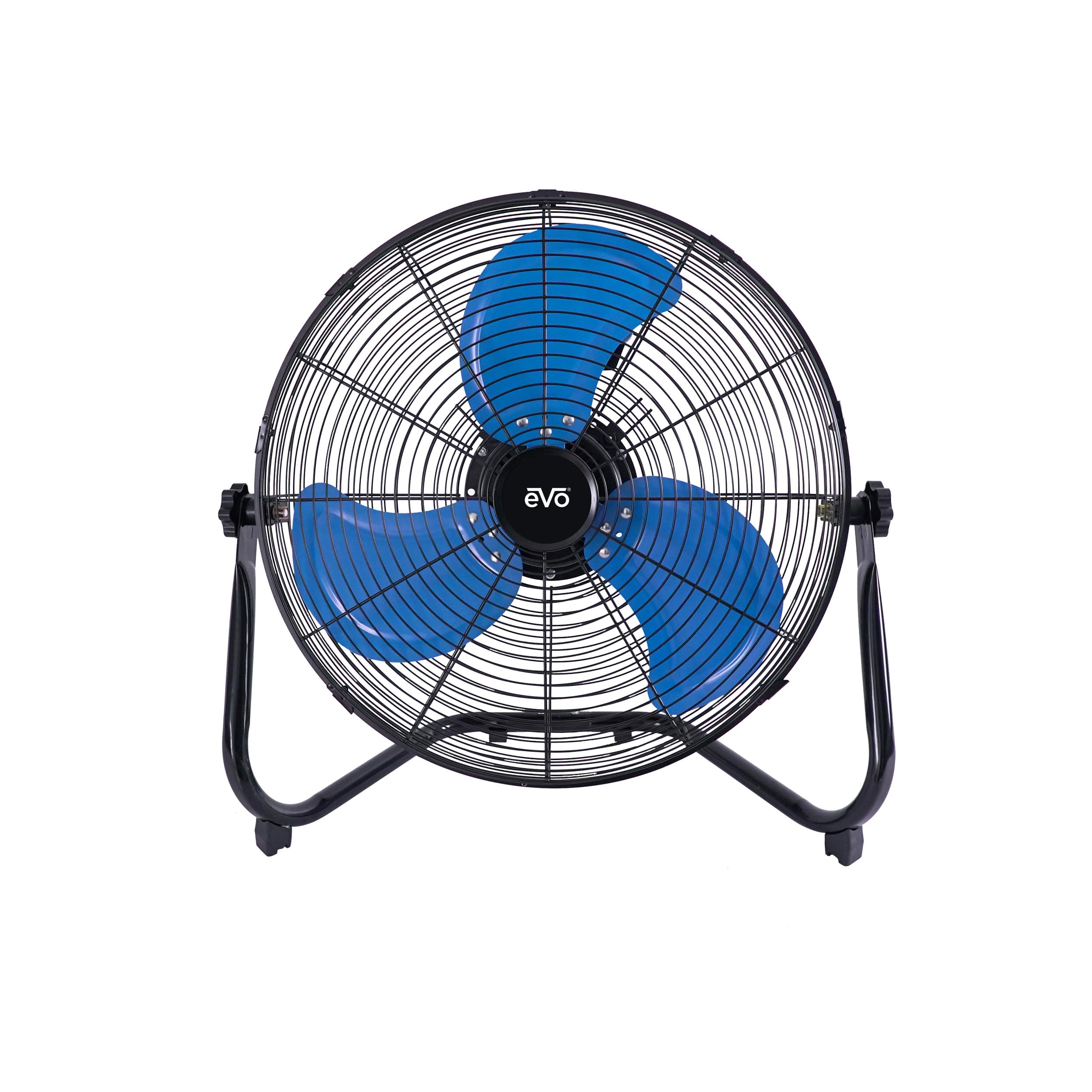 EVO Window Fan Air Circulator with Remote Control (Fits Up To 40 Windows) - Multi-Directional Airflow, Adjustable Fan Speed, and