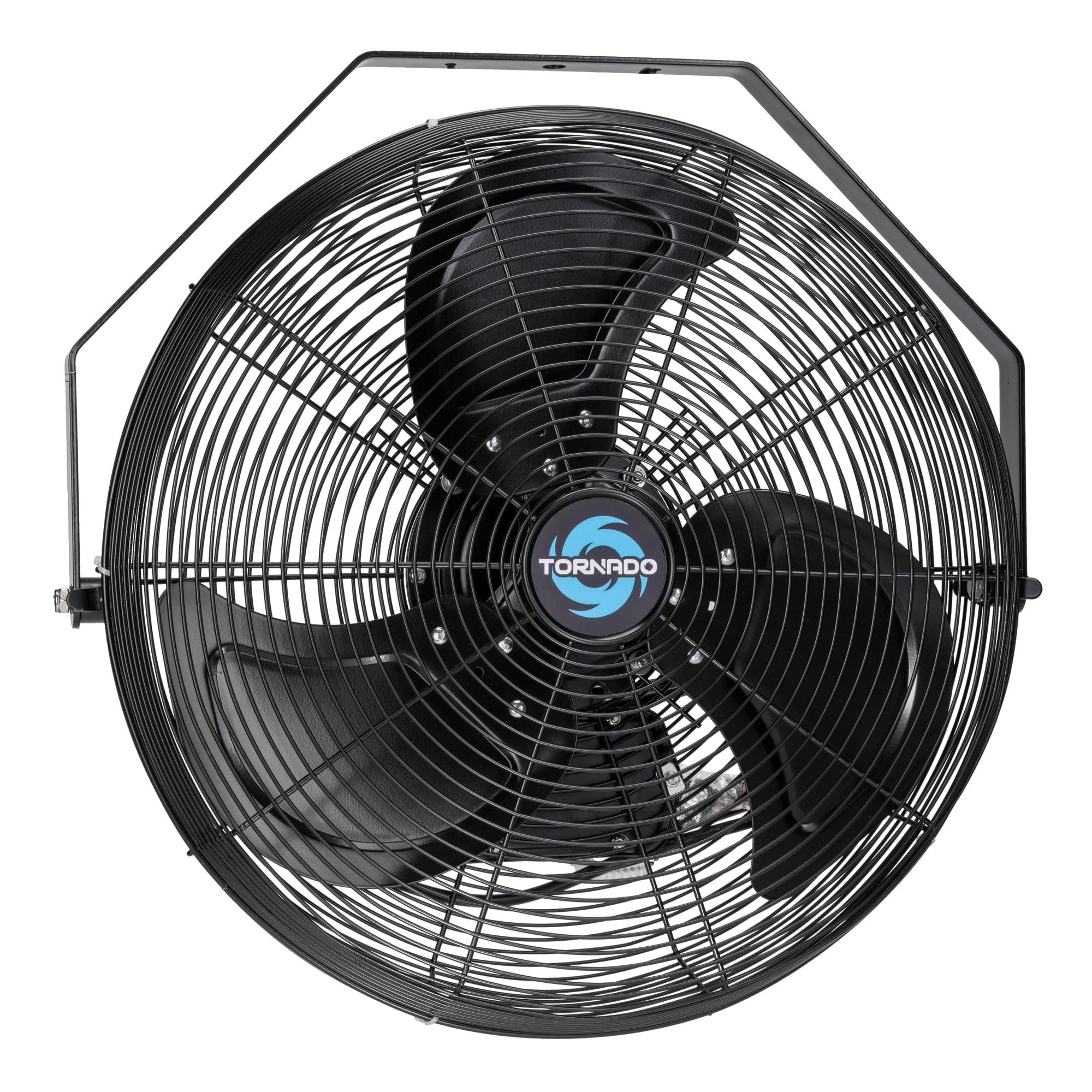 Tornado 18 Inch Outdoor IPX4 Water-Resistant Wall Mounted Fan, 3 Speed High Velocity Metal Industrial Wall Fan For Commercial, R