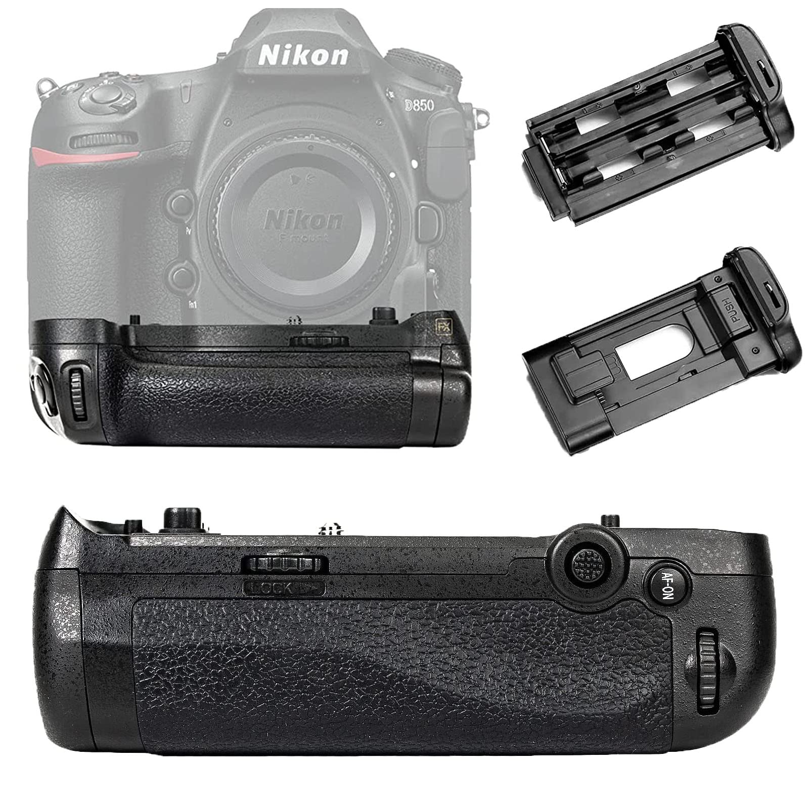 Mb D18 Battery Grip For Nikon D850 Dslr Camera, Replacement For Nikon Mb D18 Battery Grip,Used To Replace Nikon En El18A, En El1