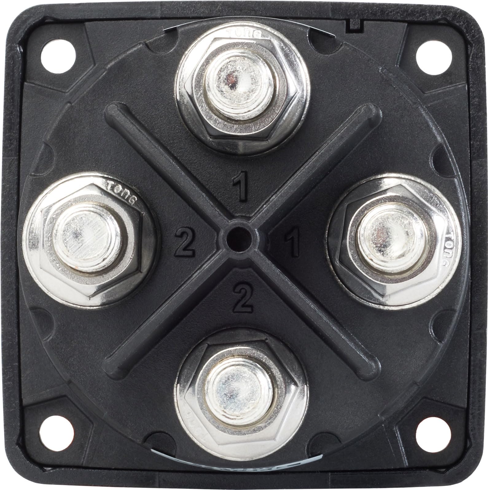 Blue Sea Systems 6011200 M-Series Battery Switch Dual Circuitplus, Black