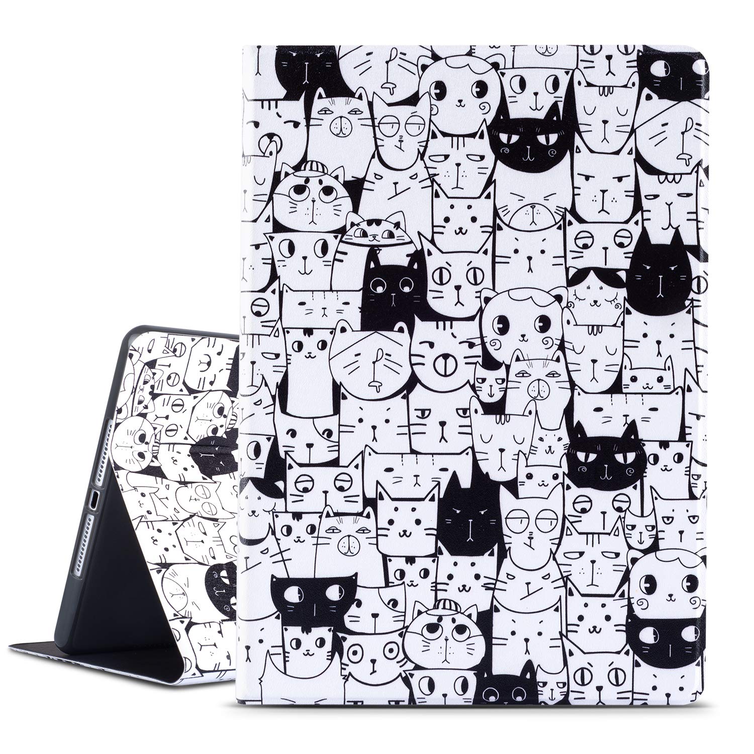 iPad 9.7 2018/2017 Case, iPad Air 2 Case, iPad Air Cover, Vimorco Soft TPU Back Cover for 5th/6th Gen, Bump Drop Resistance Foli