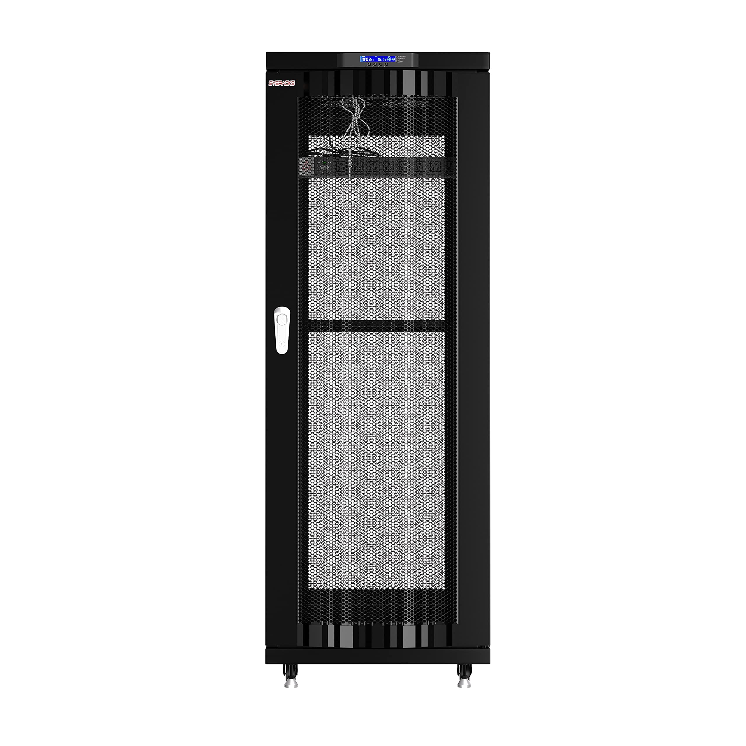 Sysracks   42U   Server Rack   Locking Cabinet   Network Rack   Av Cabinet   Mesh Doors   Rack Mount   Free Standing Network   S