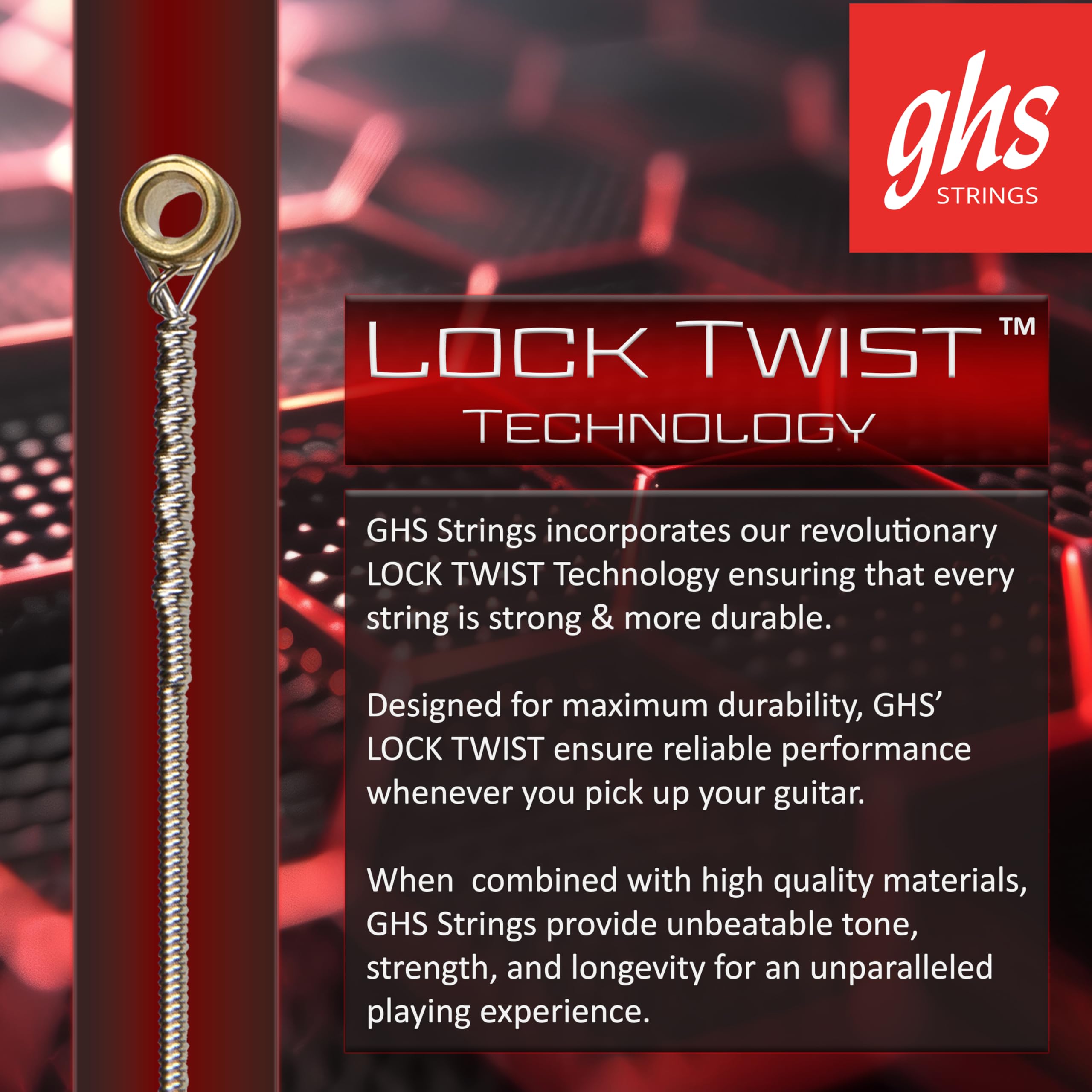 Ghs Gbh Boomers Heavy Electric Guitar Strings, 12 52