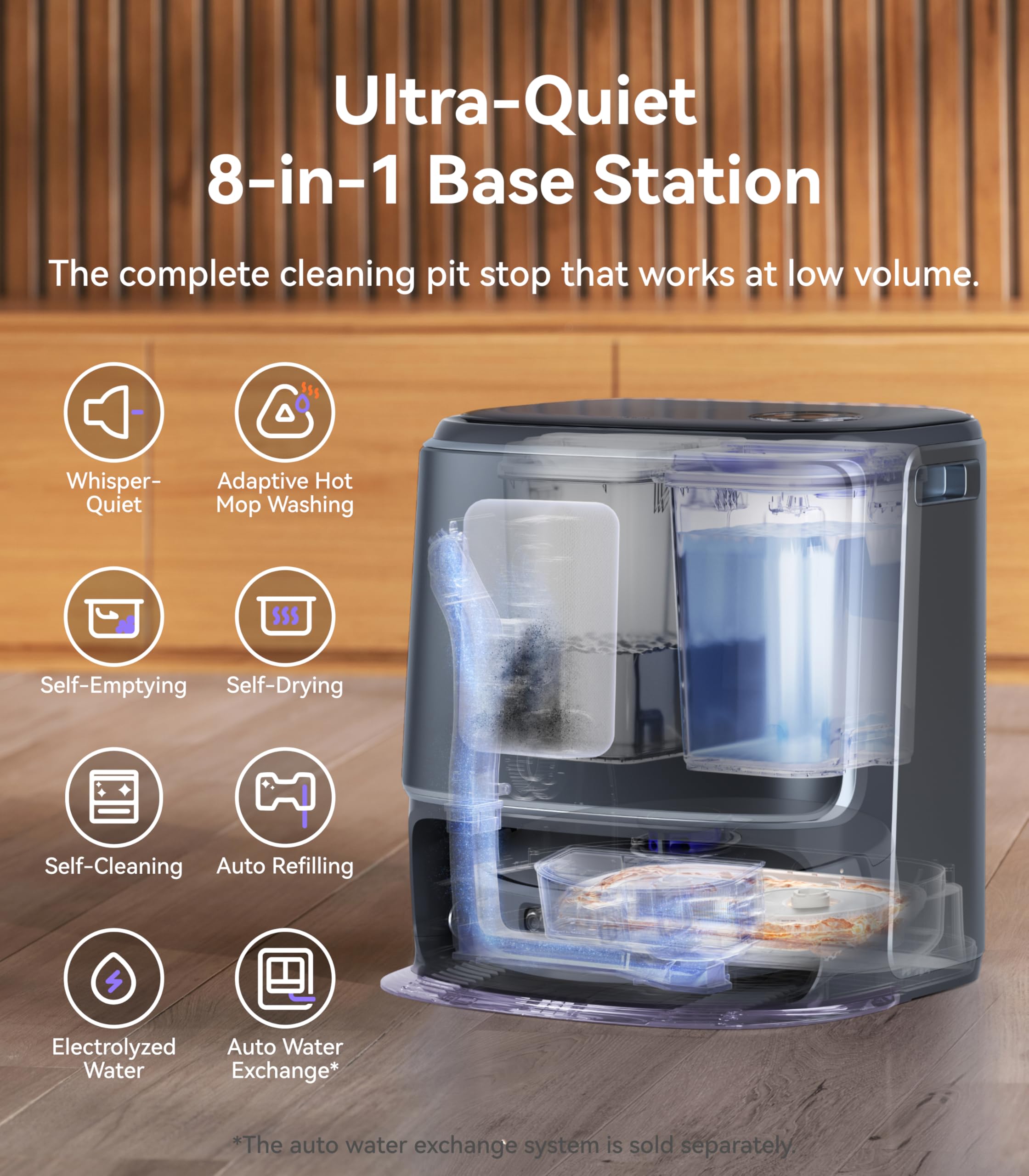 Narwal Freo Z Ultra Robot Vacuum And Mop Combo, Dual Rgb Cameras And Chips, Ai Avoidance, 12000Pa Suction, Real Time Decisions,