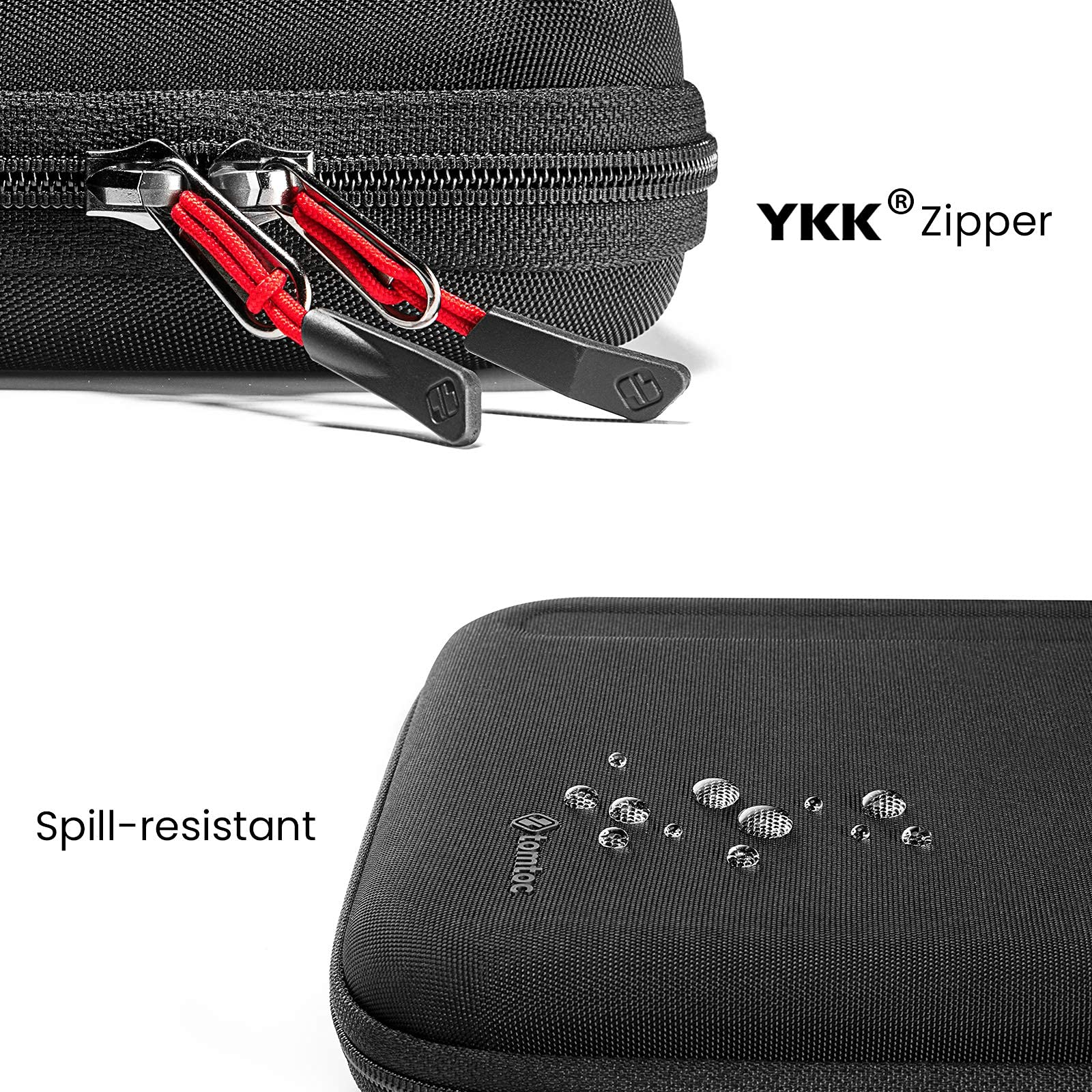 Tomtoc Portfolio Case For 13 Inch Ipad Pro M4 2024 & Ipad Air M2, 12.9 In Ipad Pro M2/M1, Protective Sleeve With Accessories Poc