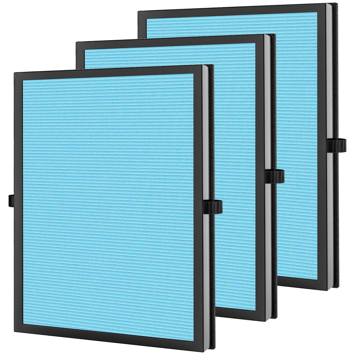 3 Pack Air Filter Replacement For Aroeve Mk04 Mg04Jh Air Purifier, 4 Layers H13 Ture Hepa Filter Replacement For Mk04 For Dust,