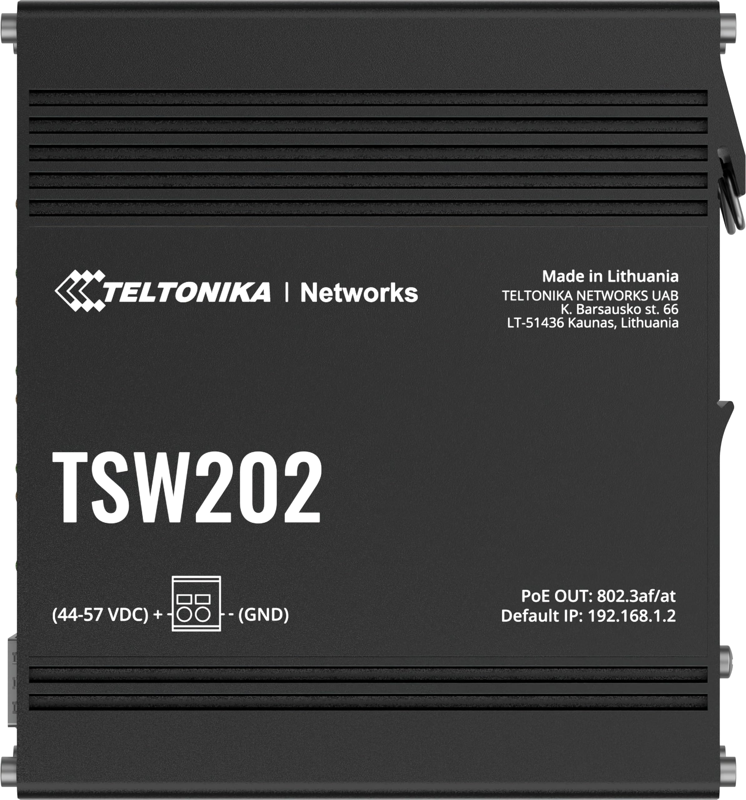 Teltokina Tsw202000000 Model Tsw202 Managed Poe+ Switch; 8X Port Poe+; 2 X Sfp Ports For Fiber Optic Communication; Up To 20 Gbp